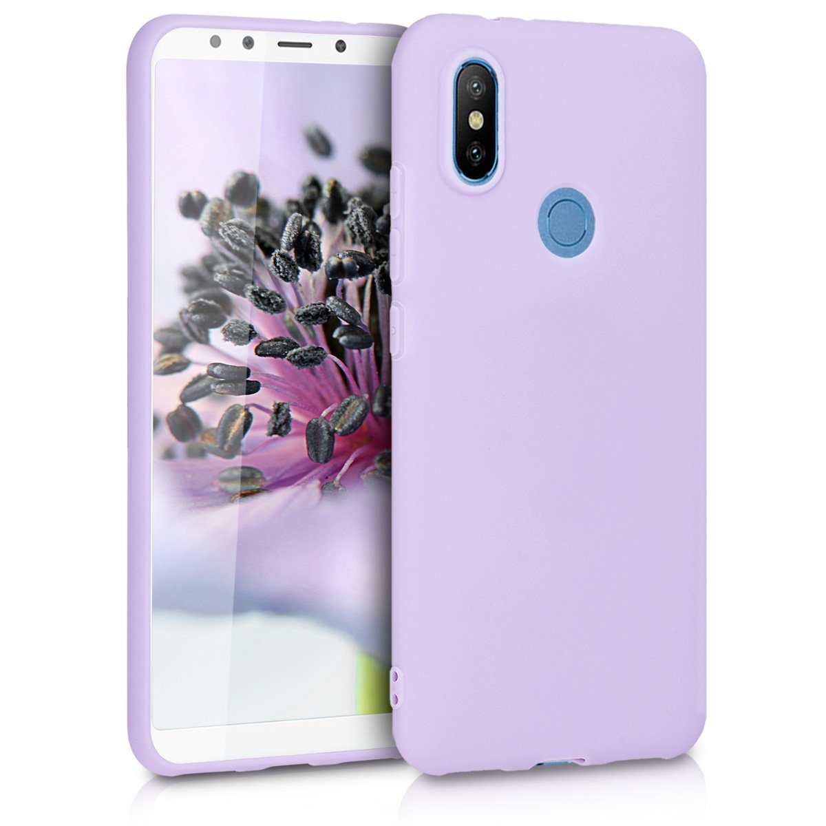 kwmobile Handyhülle Hülle für Xiaomi Mi 6X / Mi A2, Hülle Silikon - Soft Handyhülle - Handy Case Cover