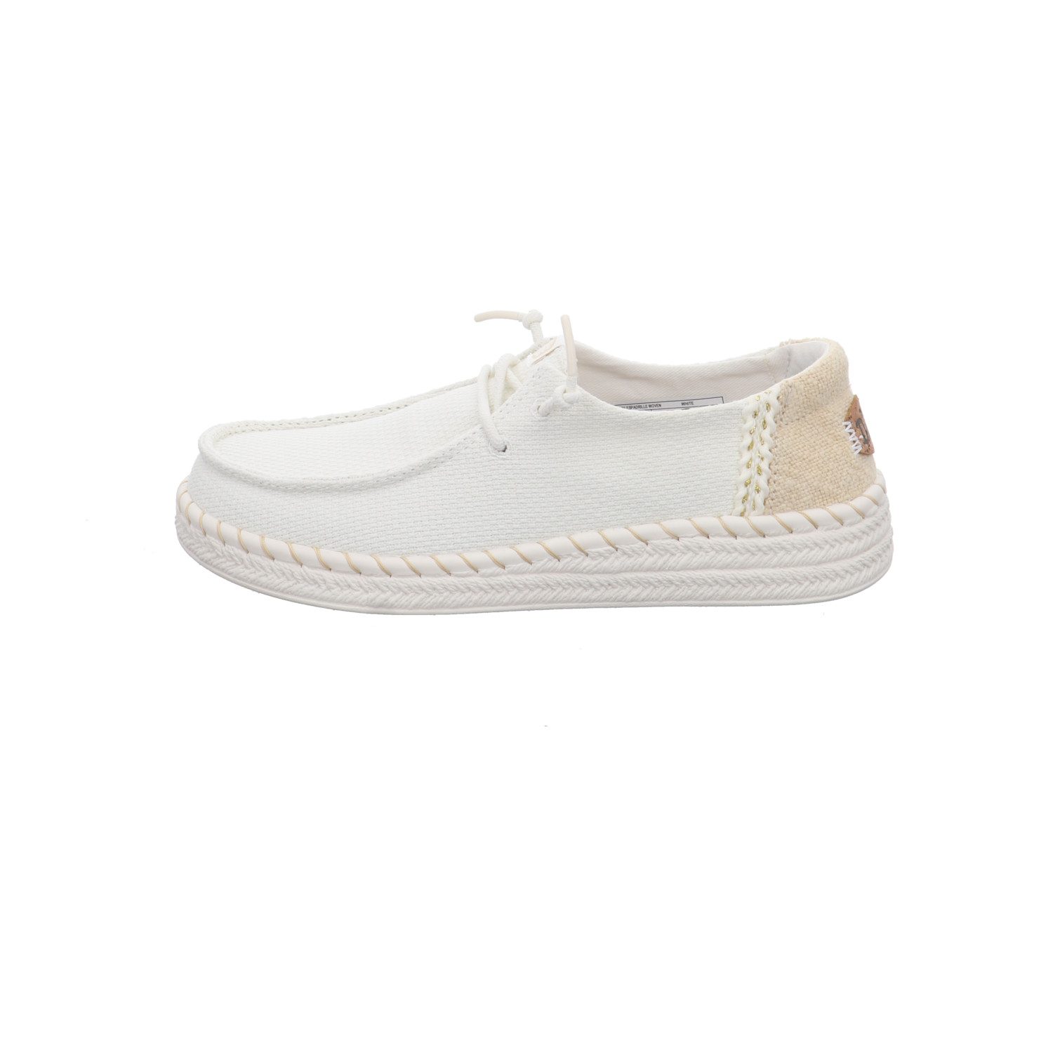 Hey Dude Wendy Espadrille Woven White Sneaker günstig online kaufen