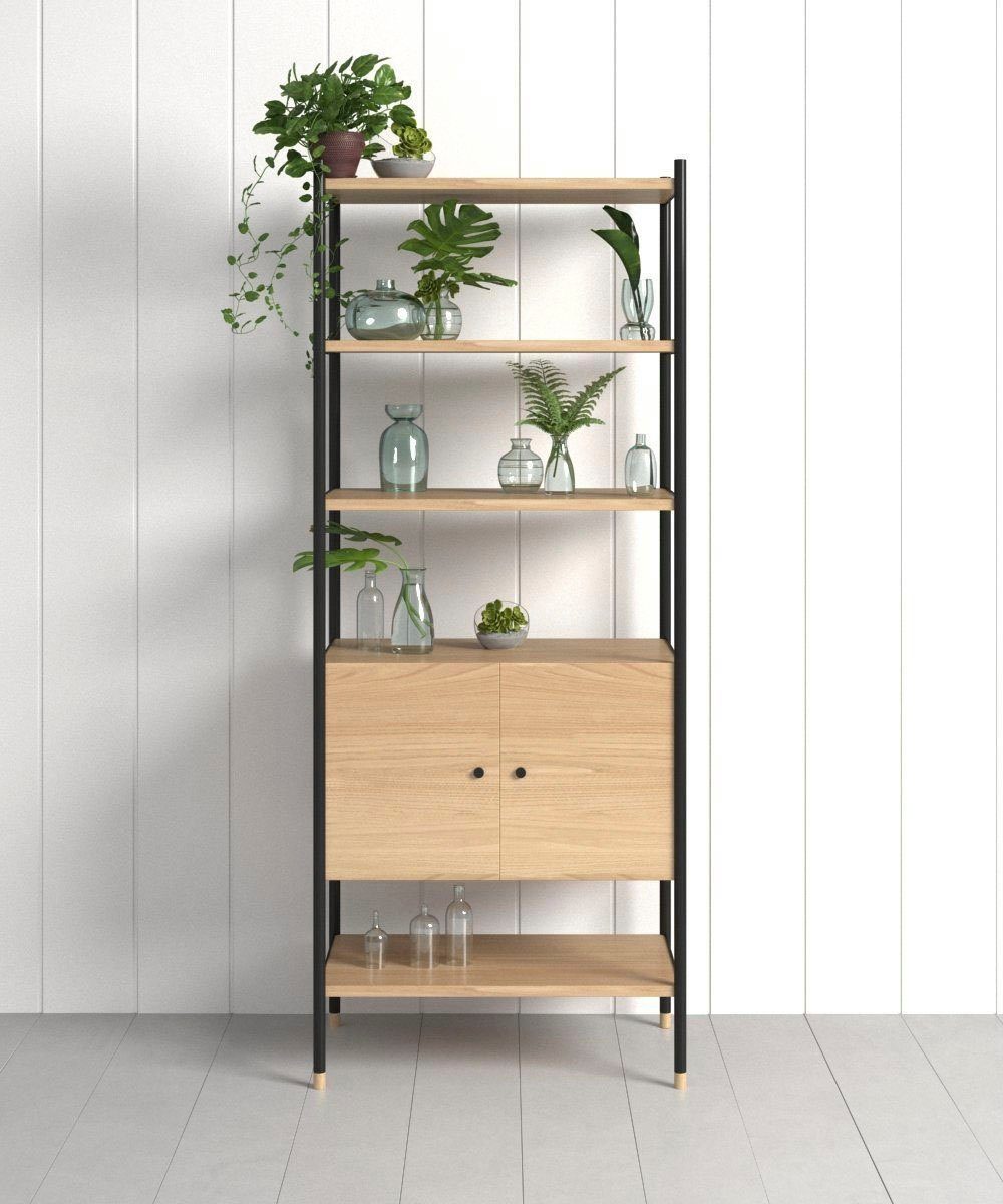 Woodman Bücherregal Jugend, Holzfurnier aus Eiche, FSC®-zertifiziert