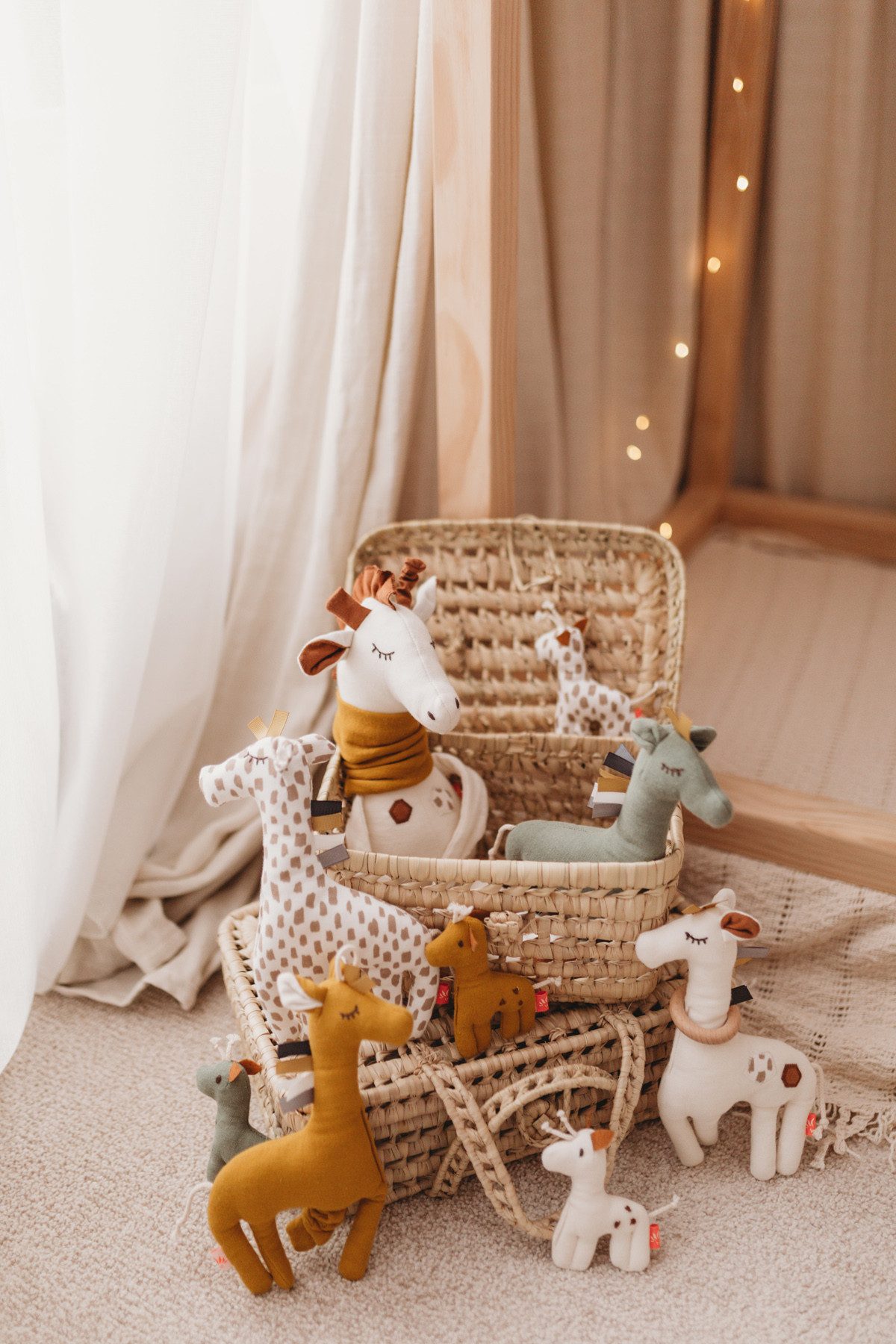 kikadu Aufbewahrungskorb Kleiner Korb, aus handgefertigten Palmblättern