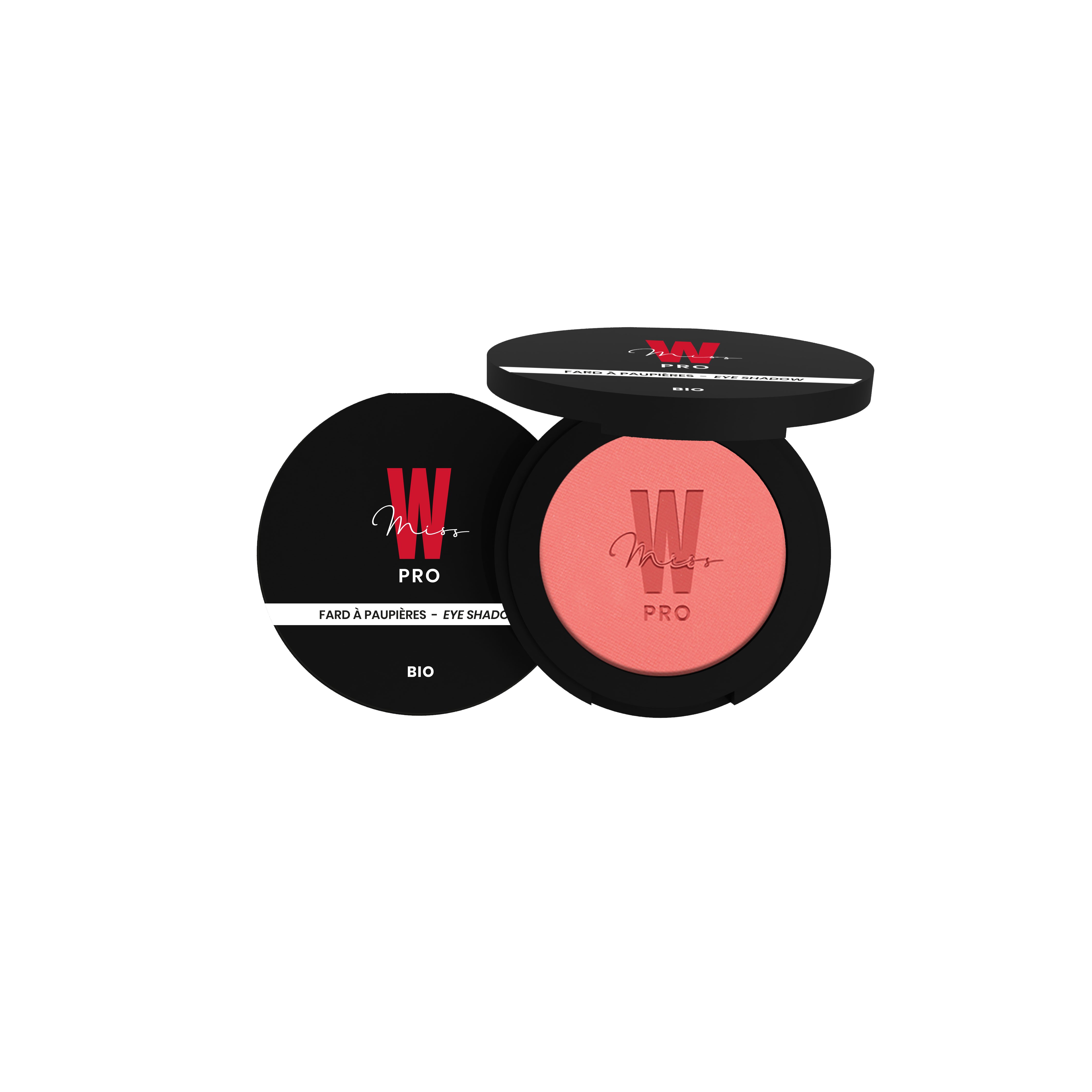 Miss W Pro Lidschatten Vegan & Glutenfrei, glamouröses und natürliches Augen Make Up