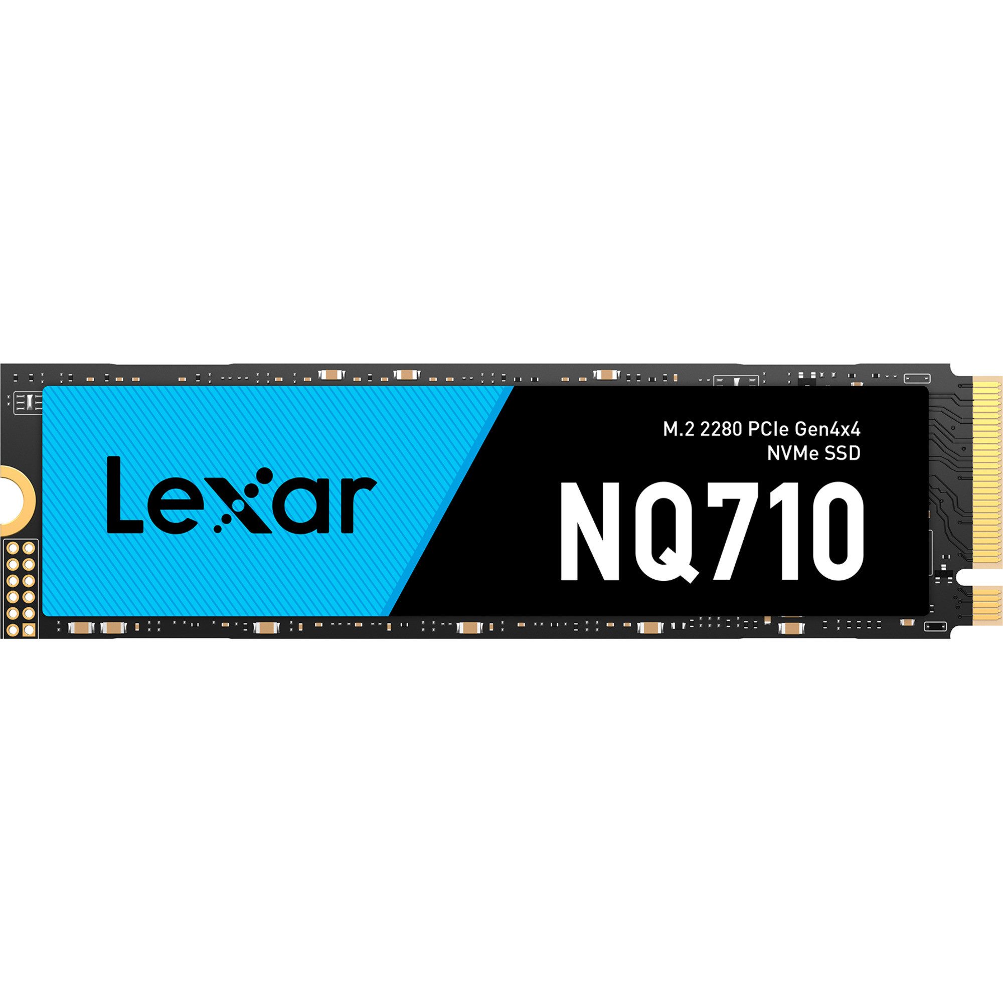 Lexar Lexar NQ710 500 GB, SSD, (PCIe 4.0 x4, NVMe 1.4, interne HDD-Festplatte (0.5 TB) Steckkarte"