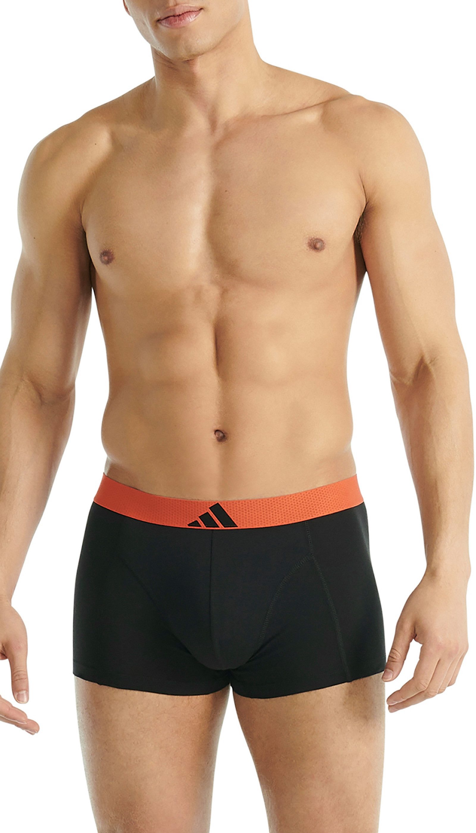 adidas Sportswear Trunk Active Flex Cotton Body (2er Pack) elastischer Logo-Bund, ohne Eingriff, sportliches Design