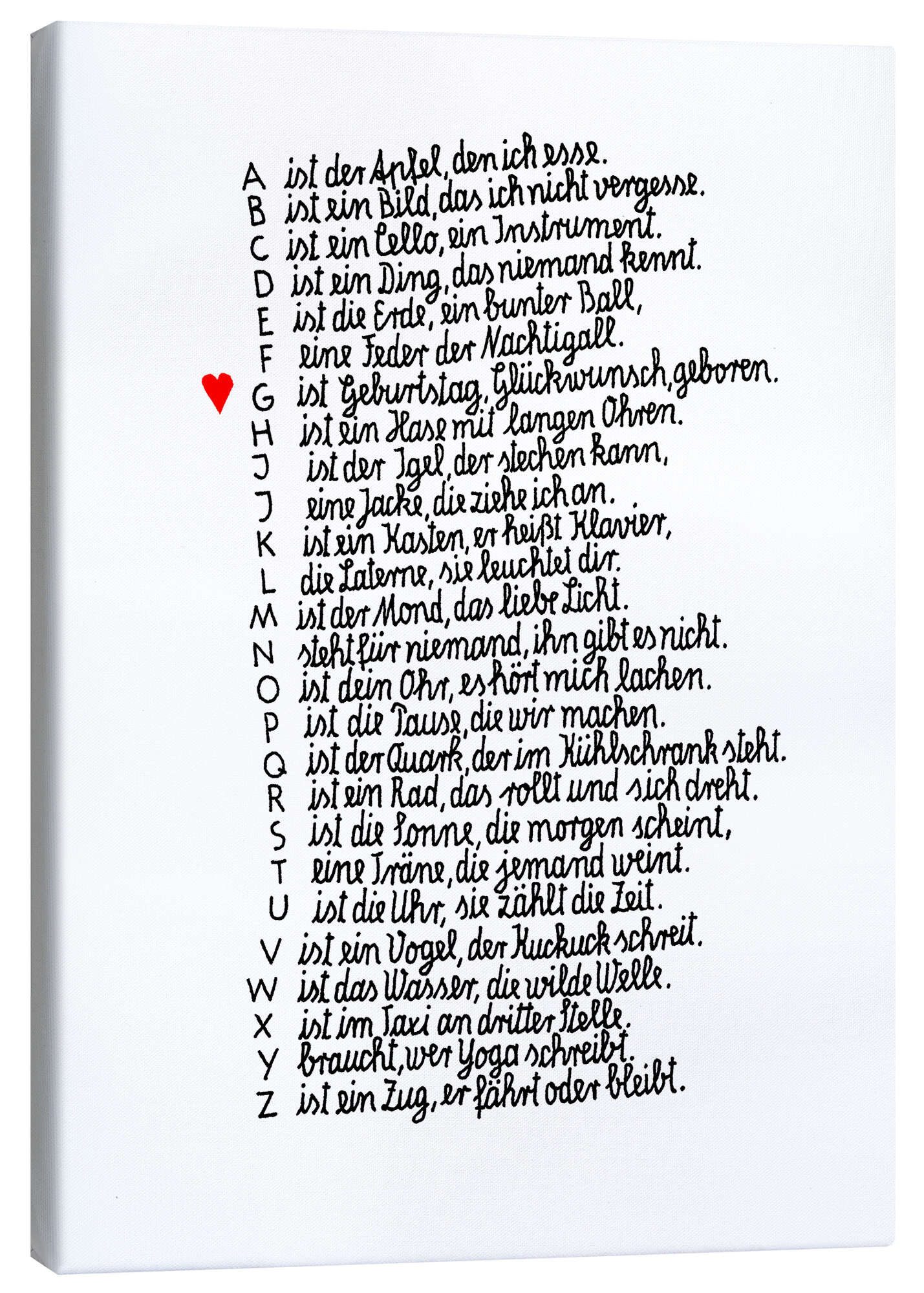 Leinwandbild Frantz Wittkamp