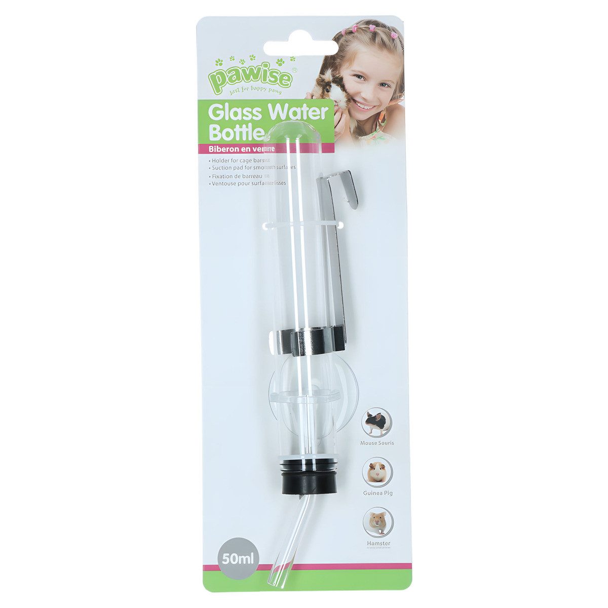 Holland Animal Care Wasserspender Hamster Glas-Wasserflasche günstig online kaufen