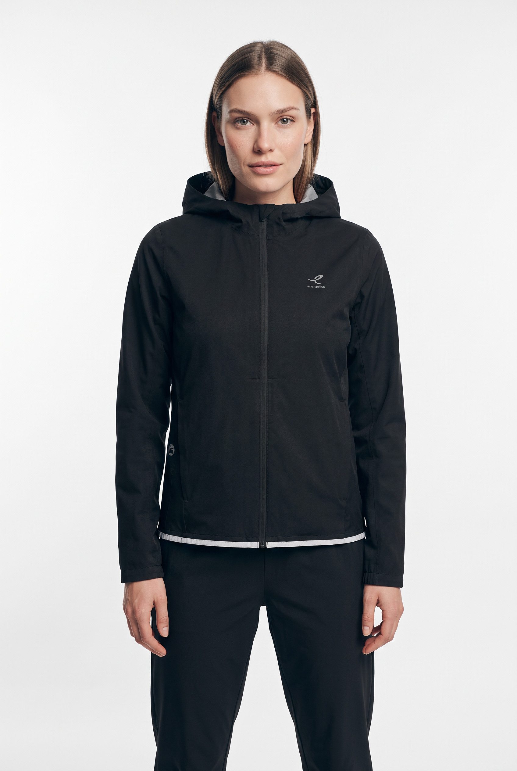 Energetics Laufjacke Da.-Regenjacke Shane IV W wasserabweisend, windabweisend, atmungsaktives Material, normale Länge