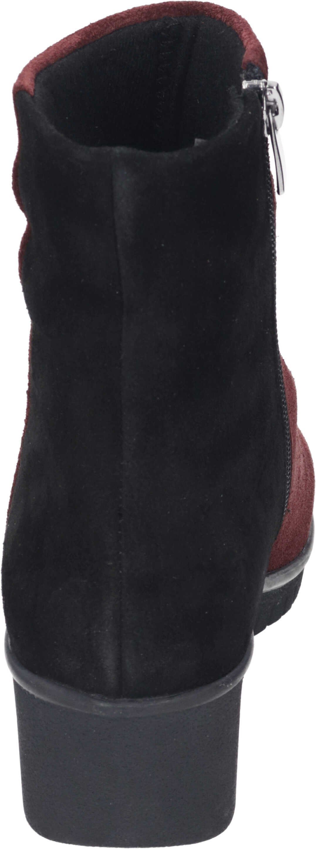 Comfortabel Stiefeletten Stiefelette aus Veloursleder