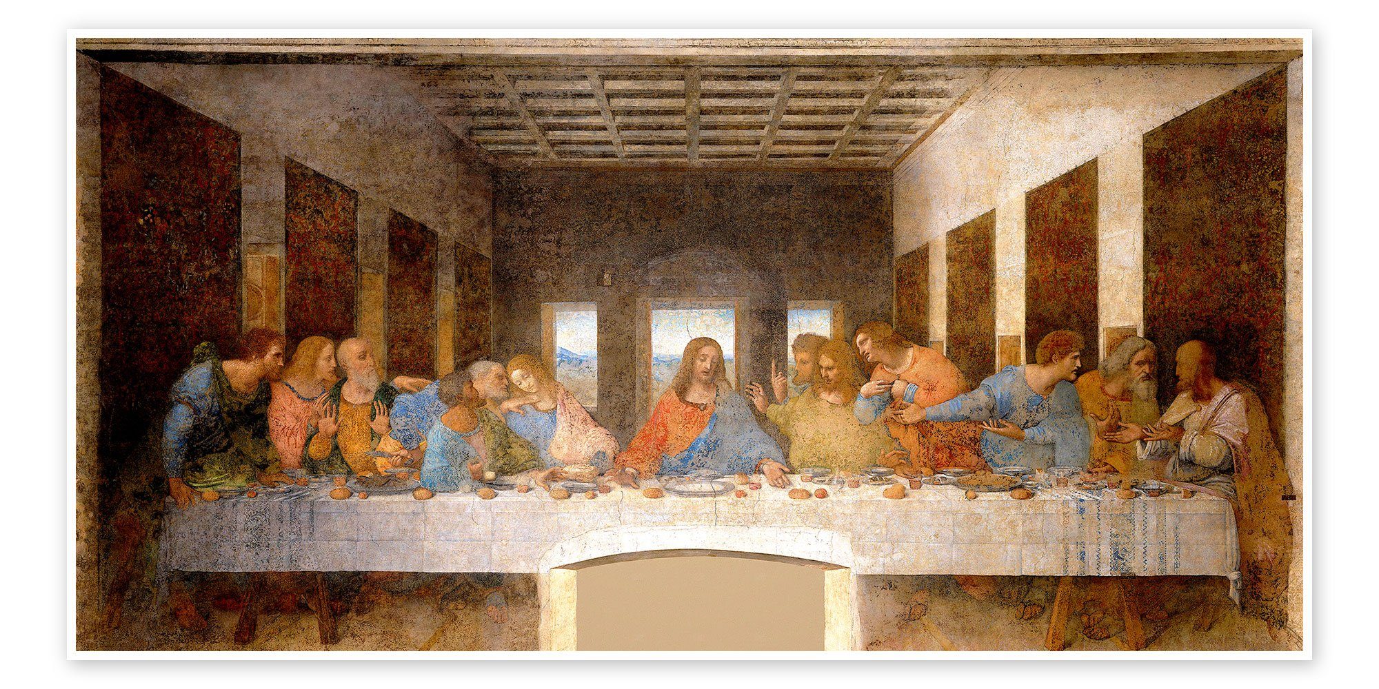 Posterlounge Poster Leonardo da Vinci, Das günstig online kaufen
