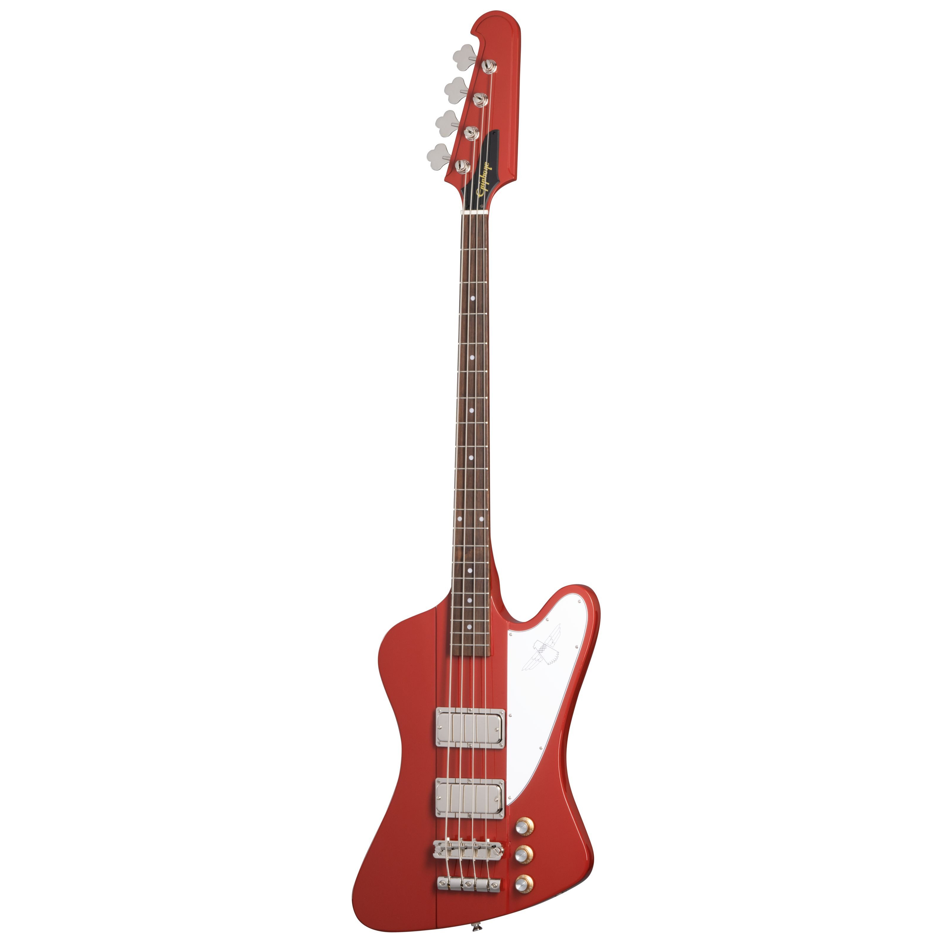 Epiphone E-Bass, E-Bässe, 4-Saiter E-Bässe, Thunderbird '64 Ember Red - E-Bass