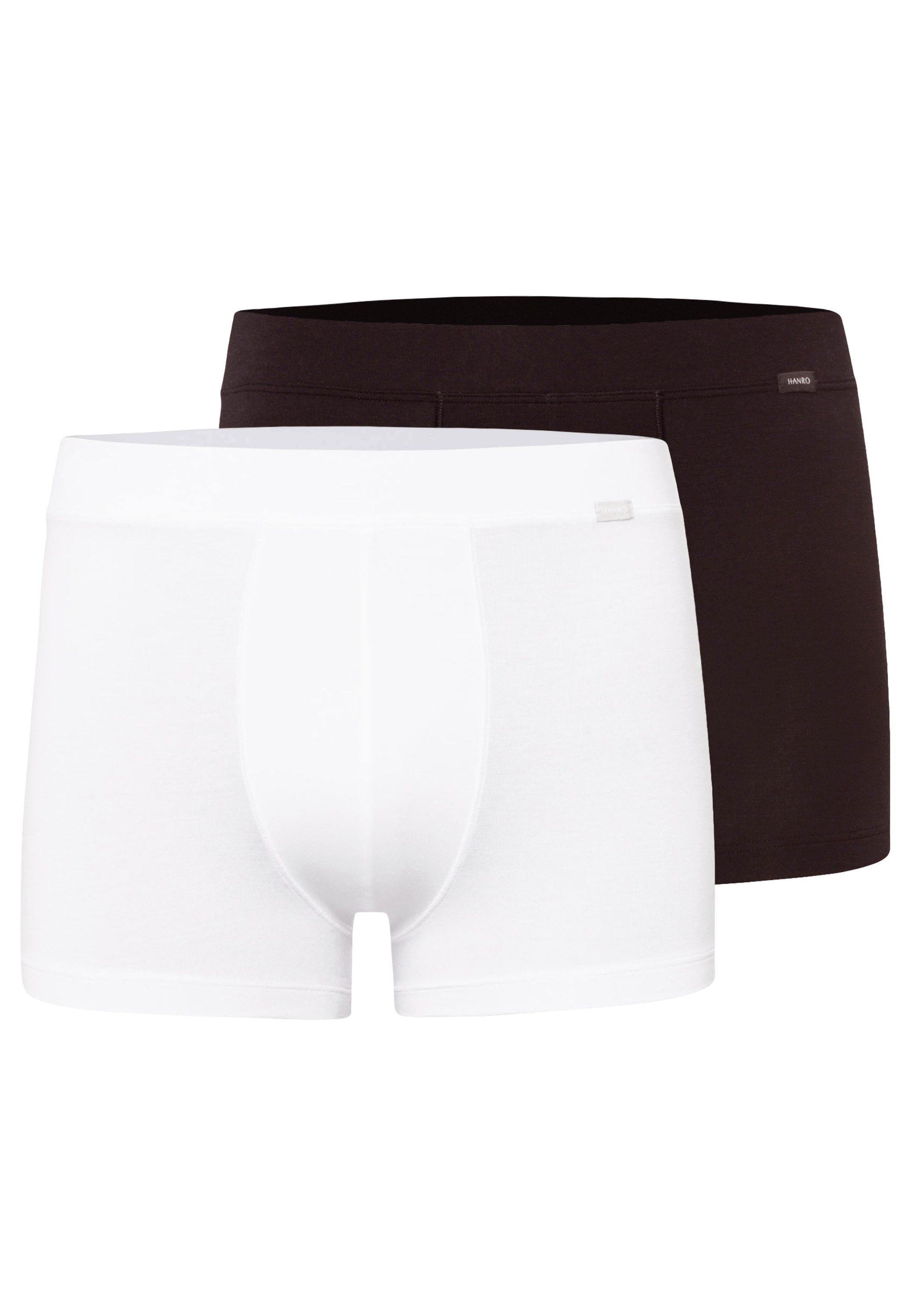 Hanro Retro Boxer 2er Pack Natural Function (Spar-Set, 2-St) Retro Short / Pant - ohne Eingriff