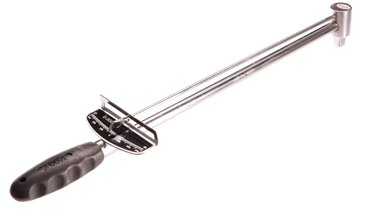 GEKO Drehmomentschlüssel Geko g10065 Beam Stil Drehmomentschlüssel, 0–300 Nm, silber (1 St)