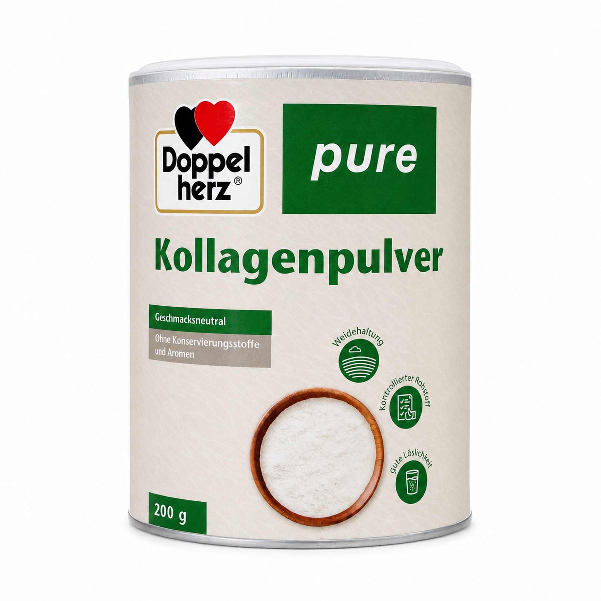 Doppelherz OPPELHERZ Kollagenpulver pure 200g Pulver