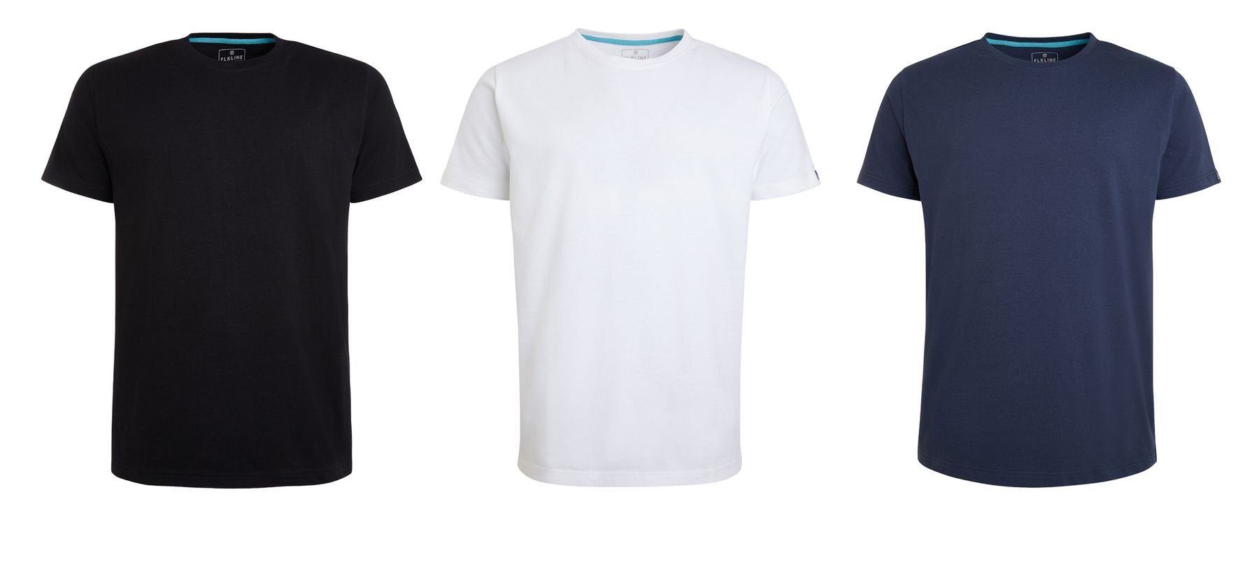 Elkline Must Have T-Shirt white Uni-Farben Basic Shirt