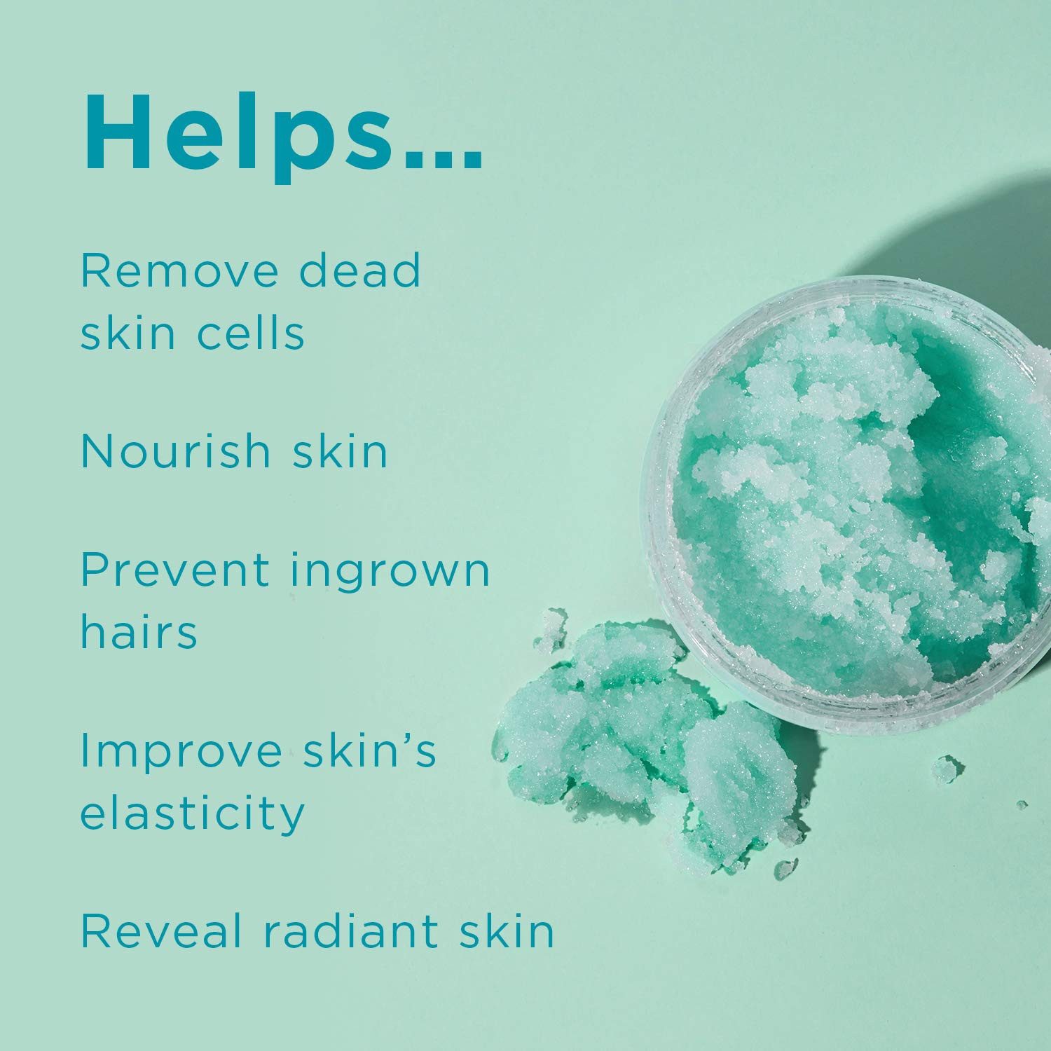 PraNaturals Körperpeeling mit Salz aus dem Toten Meer 500g Feuchtigkeitsspendend & pflegend, Natürlichen Ölen & Mineralstoffen vegan Tierversuchsfrei