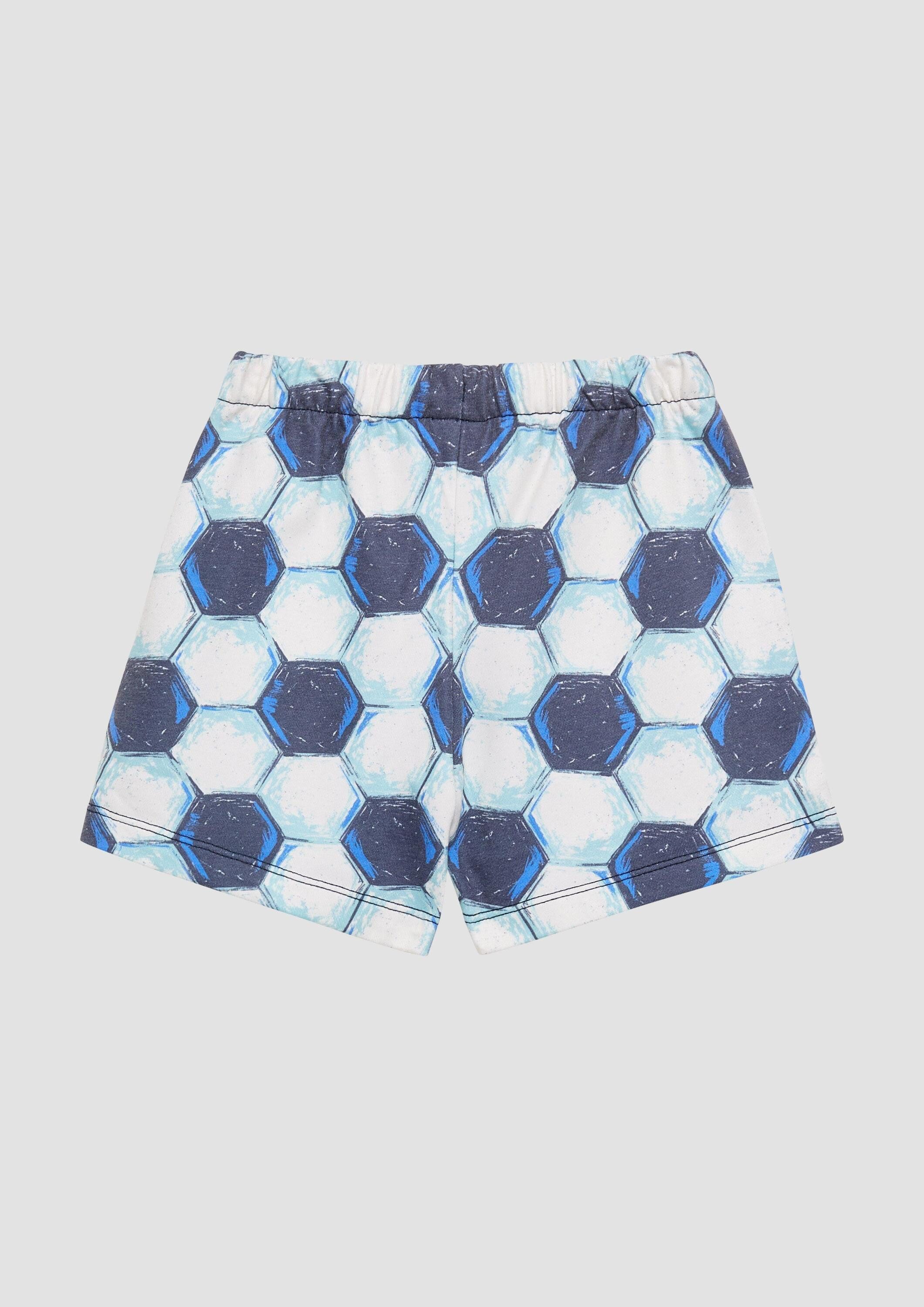 s.Oliver Shorts Leggings Sweat-Bermuda mit All-over-Print