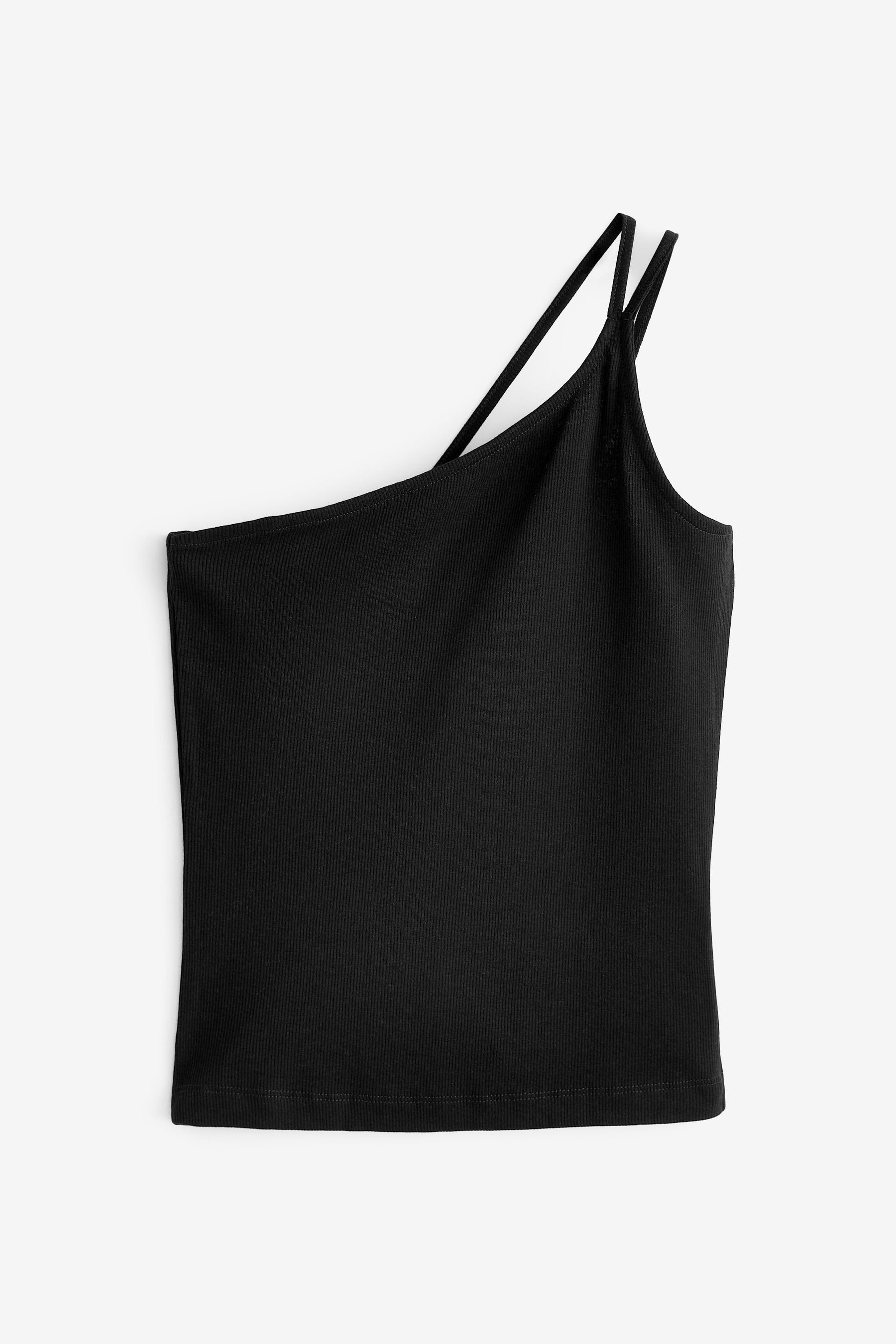 Next Shirttop Geripptes One-Shoulder-Top mit doppeltem günstig online kaufen
