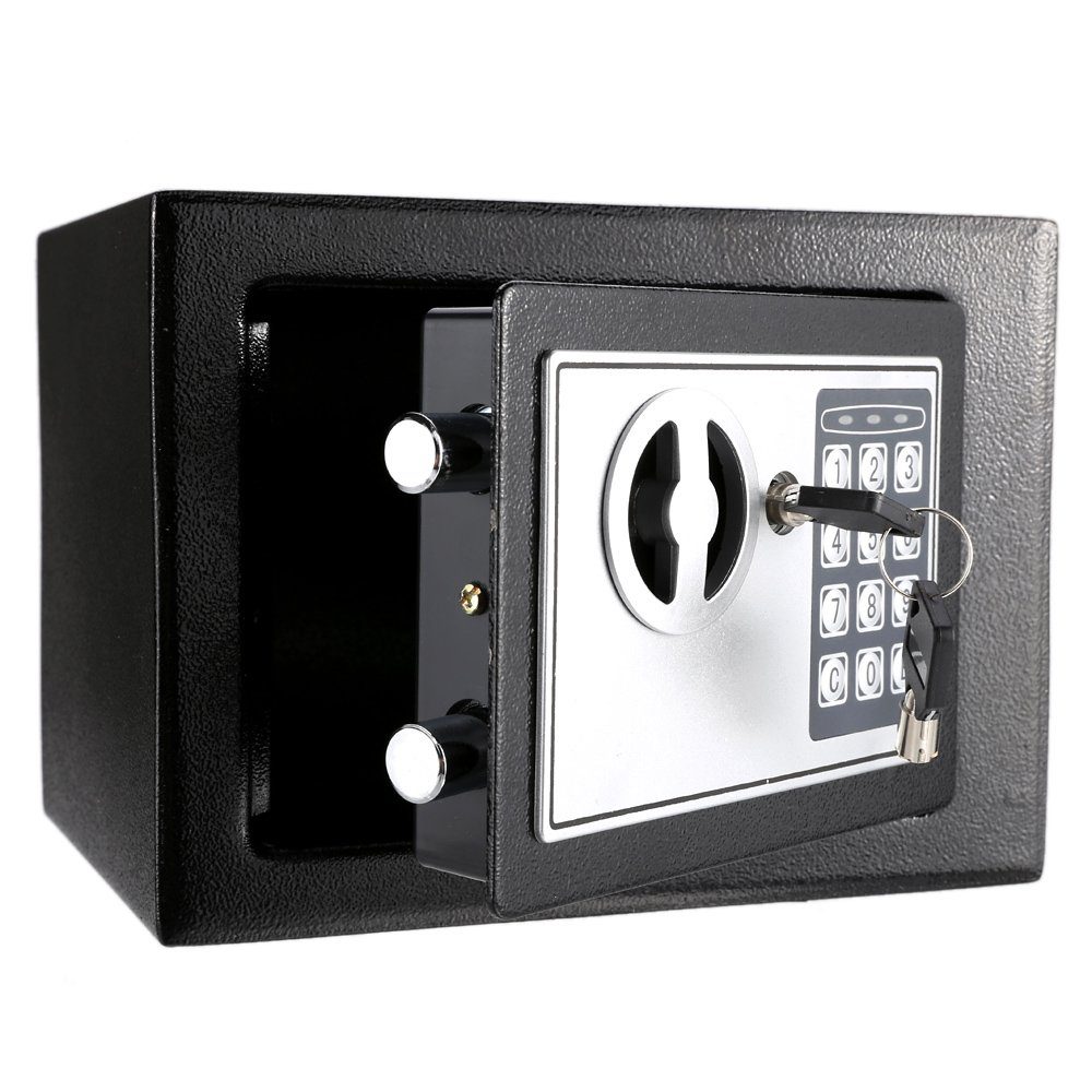 Tidyard Tresor Elektronischer Digitale Tastaturschloss Safe Sicherheitsbox (23*17*17 cm)