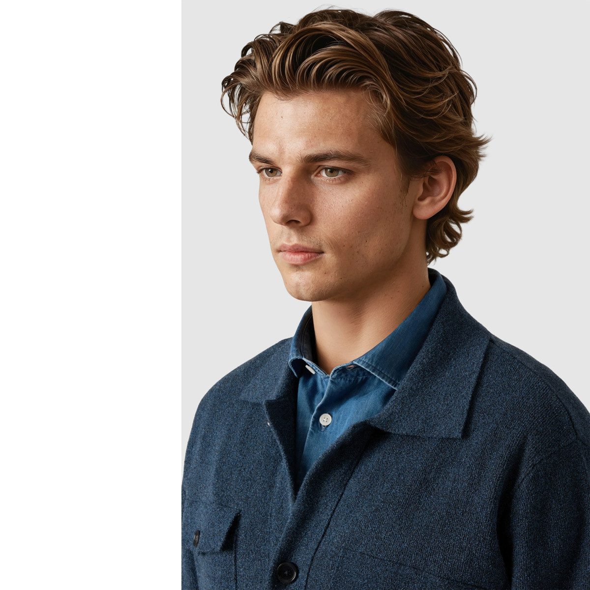 MAERZ Muenchen Strickjacke Maerz Muenchen 544000 Strickjacke Herren Bekleidung