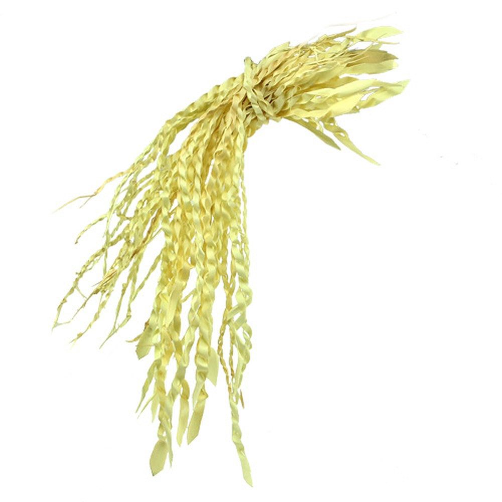 Florists Products Bastelnaturmaterial Gold Ranke gebleicht 50 St - Dekoration Holzstreifen Naturdeko, 50 St