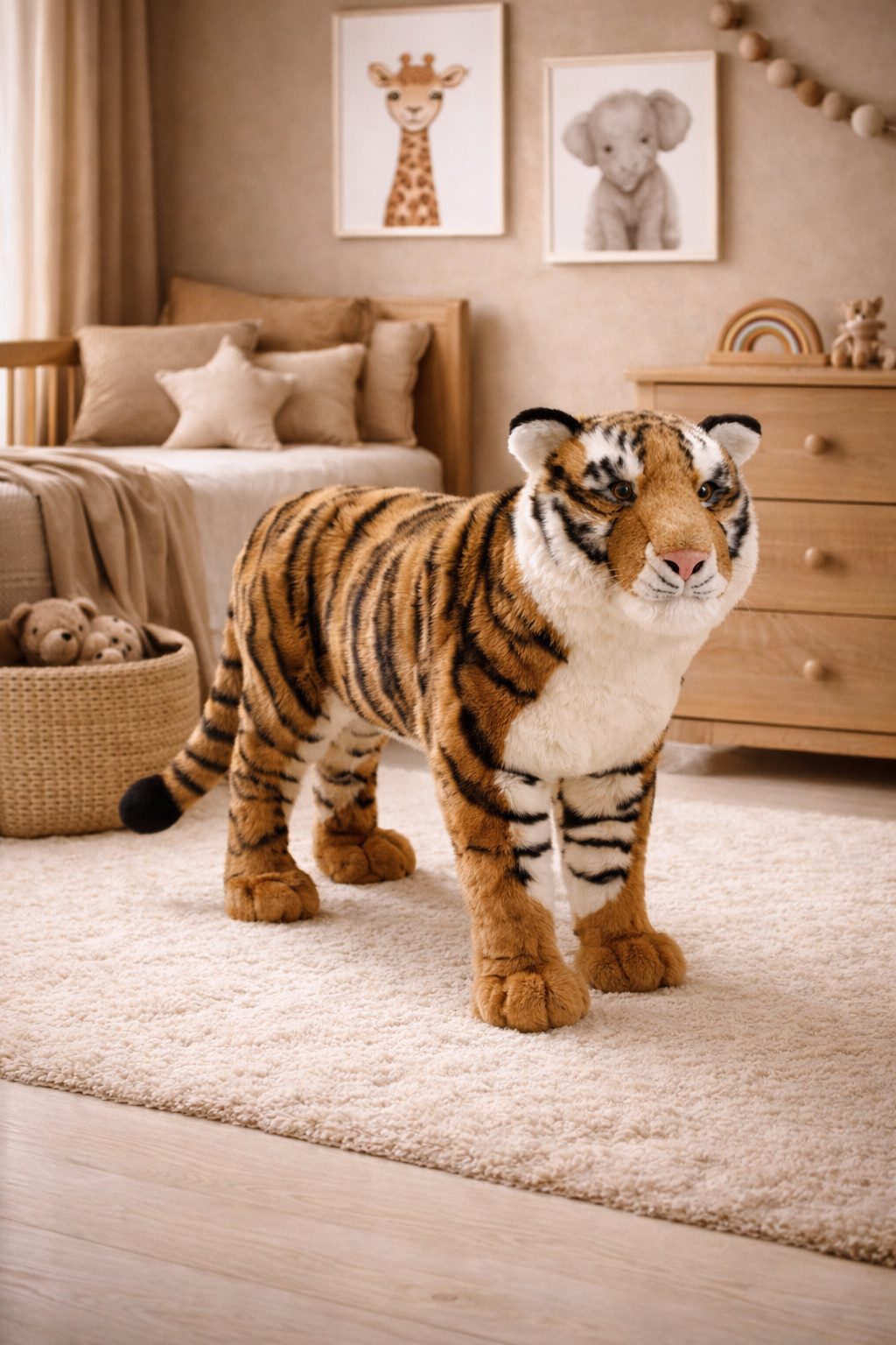 Sweety-Toys Stehtier Sweety Toys Premium Edition 13685 Tim der Tiger Stehtier Standtier