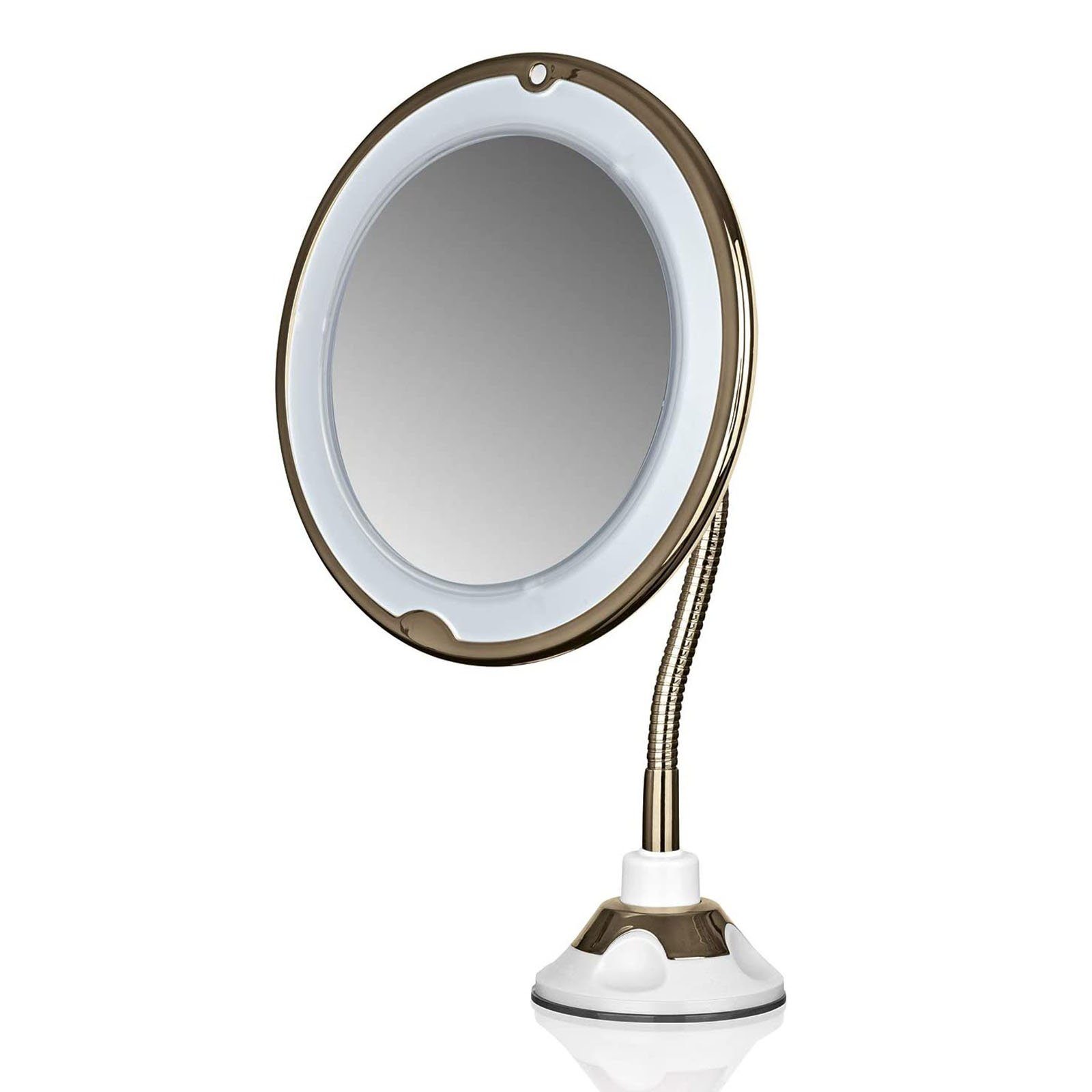 GNTM Schminkspiegel »LED Kosmetikspiegel«, beleuchtet Saugnapf 5x  Vergrößerung online kaufen | OTTO
