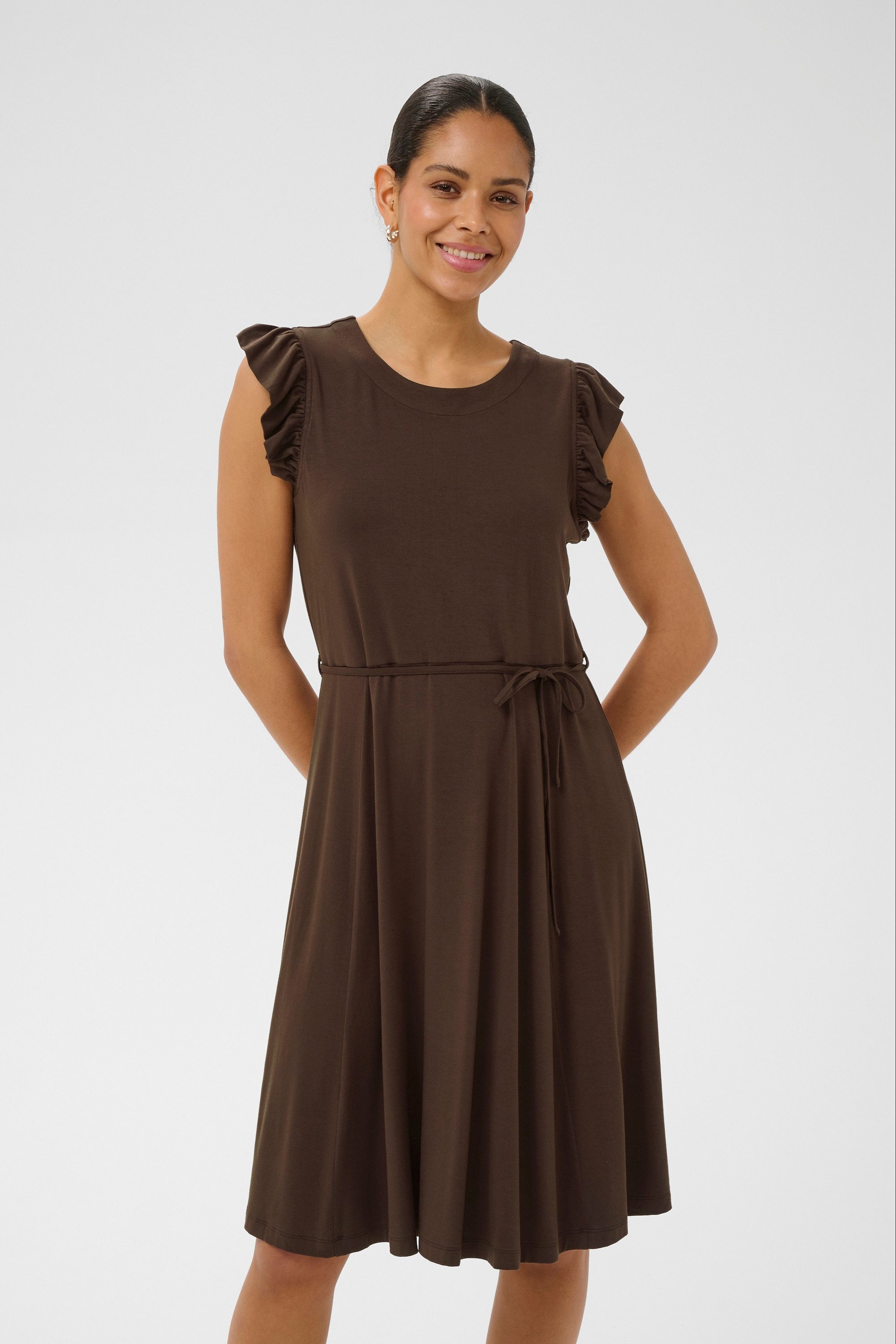 KAFFE Strickkleid Kleid KAbella
