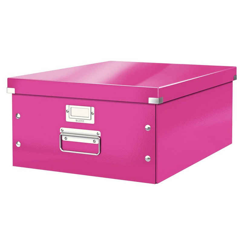 LEITZ Aufbewahrungsbox 1 Aufbewahrungsbox 36,9x20x48,2cm Click & Store WOW pink