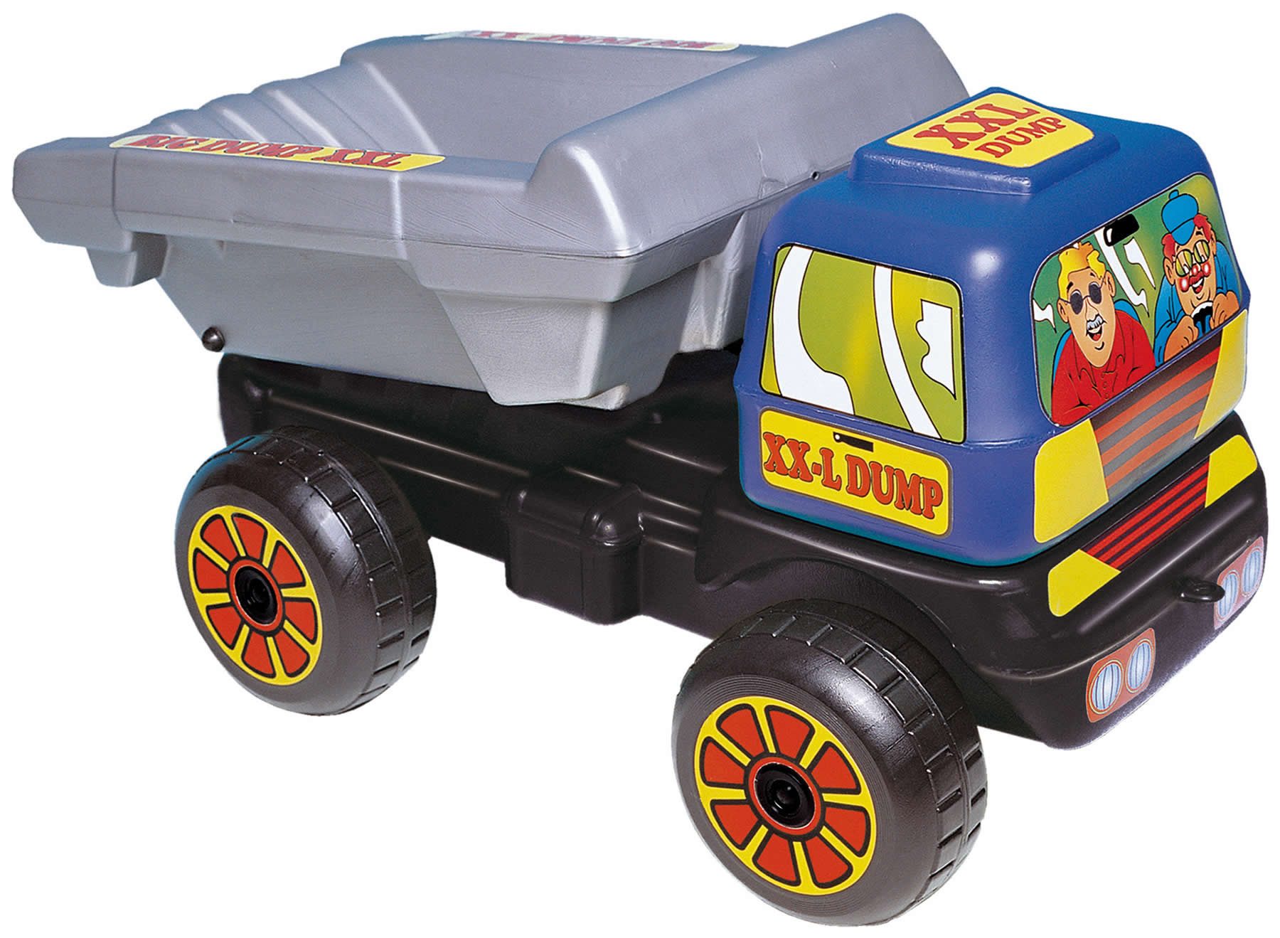 Dohany Spielzeug-Kipper XXL Muldenkipper Lastwagen LKW Sandspielzeug 78 cm