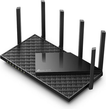 tp-link Archer AXE75 WLAN-Router, 1,7-GHz-Quad-Core-CPU, Wi-Fi-Geschwindigkeiten von bis zu 5400 Mbit/s
