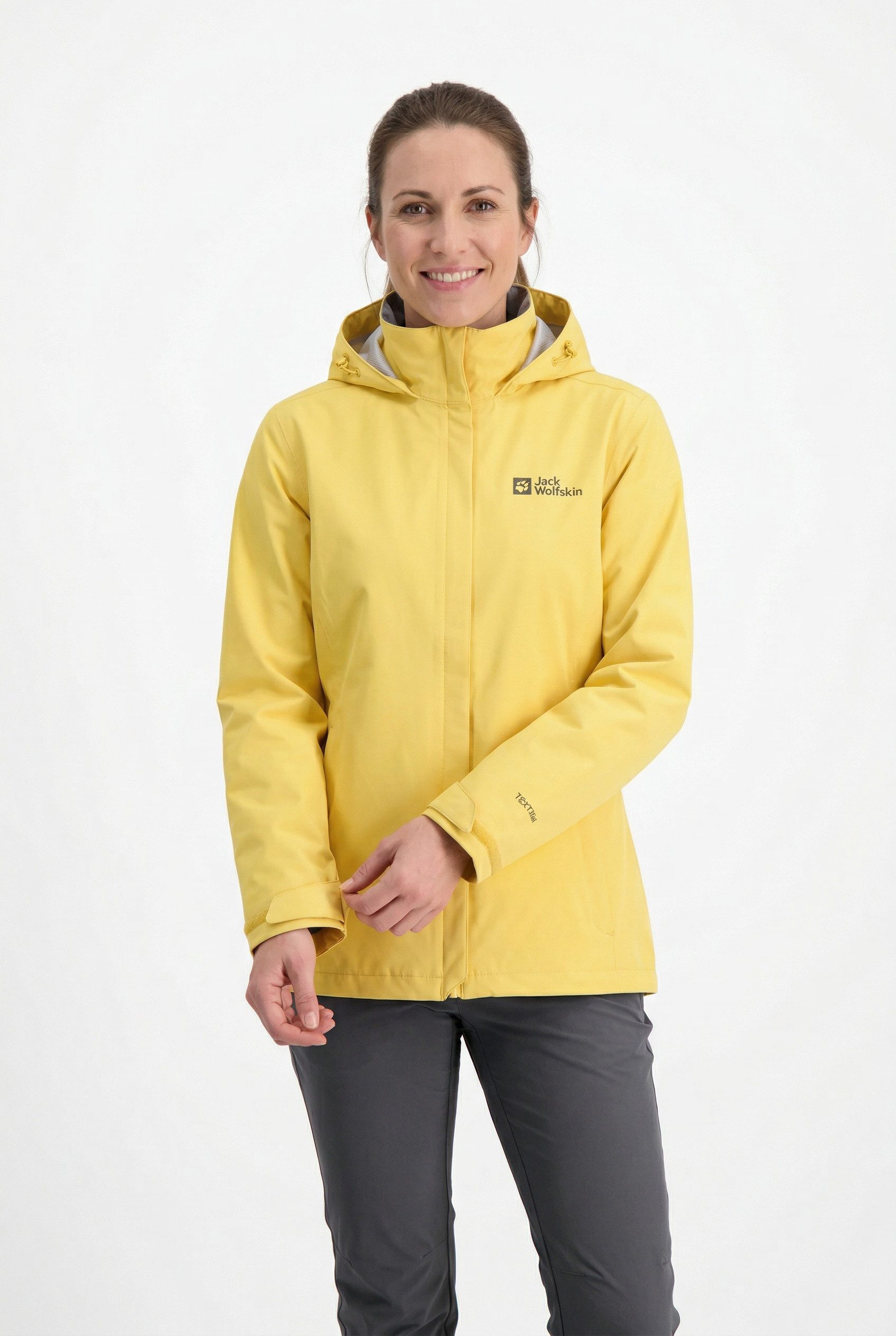 Jack Wolfskin Outdoorjacke TRAILTIME 2L JKT W Wasserabweisend, winddicht, atmungsaktiv, Übergangsjacke