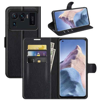 Wigento Handyhülle Für Xiaomi Mi 11 Ultra Handy Tasche Wallet Premium Schutz Hülle Case Cover Etuis Neu Zubehör
