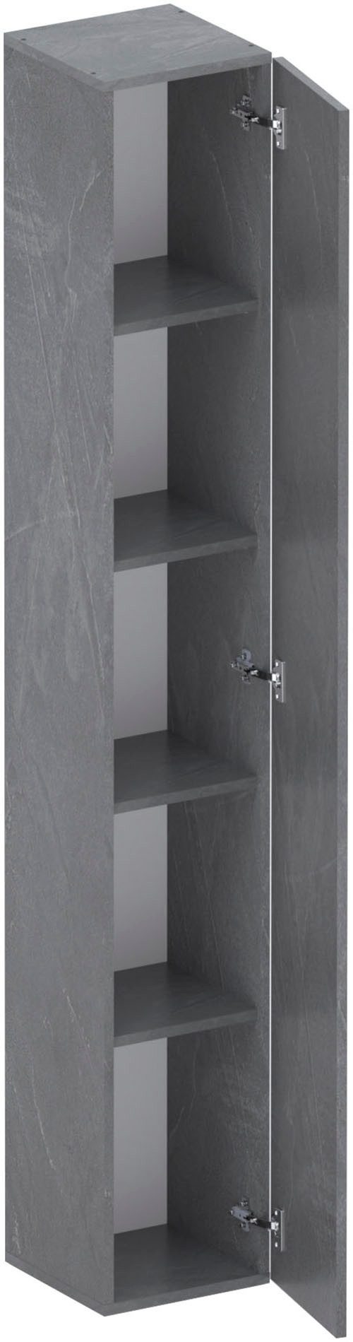 Home affaire Mehrzweckschrank Infinity Breite 28 cm, Stauraumschrank mit 1 Tür, Mehrzweckschrank, mit Push-to-open Funktion, 2 Größen, verschiedene Farben – Bild 2 von 3