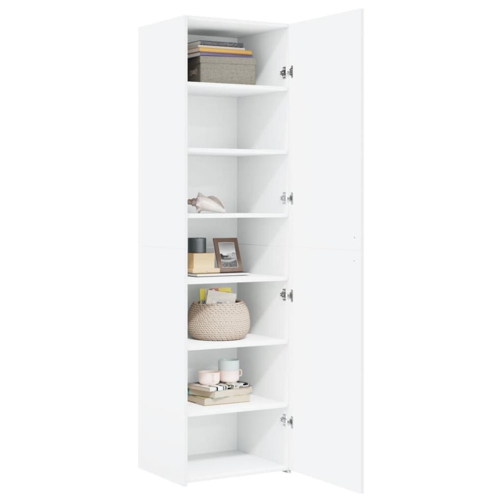 vidaXL Highboard Highboard Weiß 50x42,5x185 cm günstig online kaufen