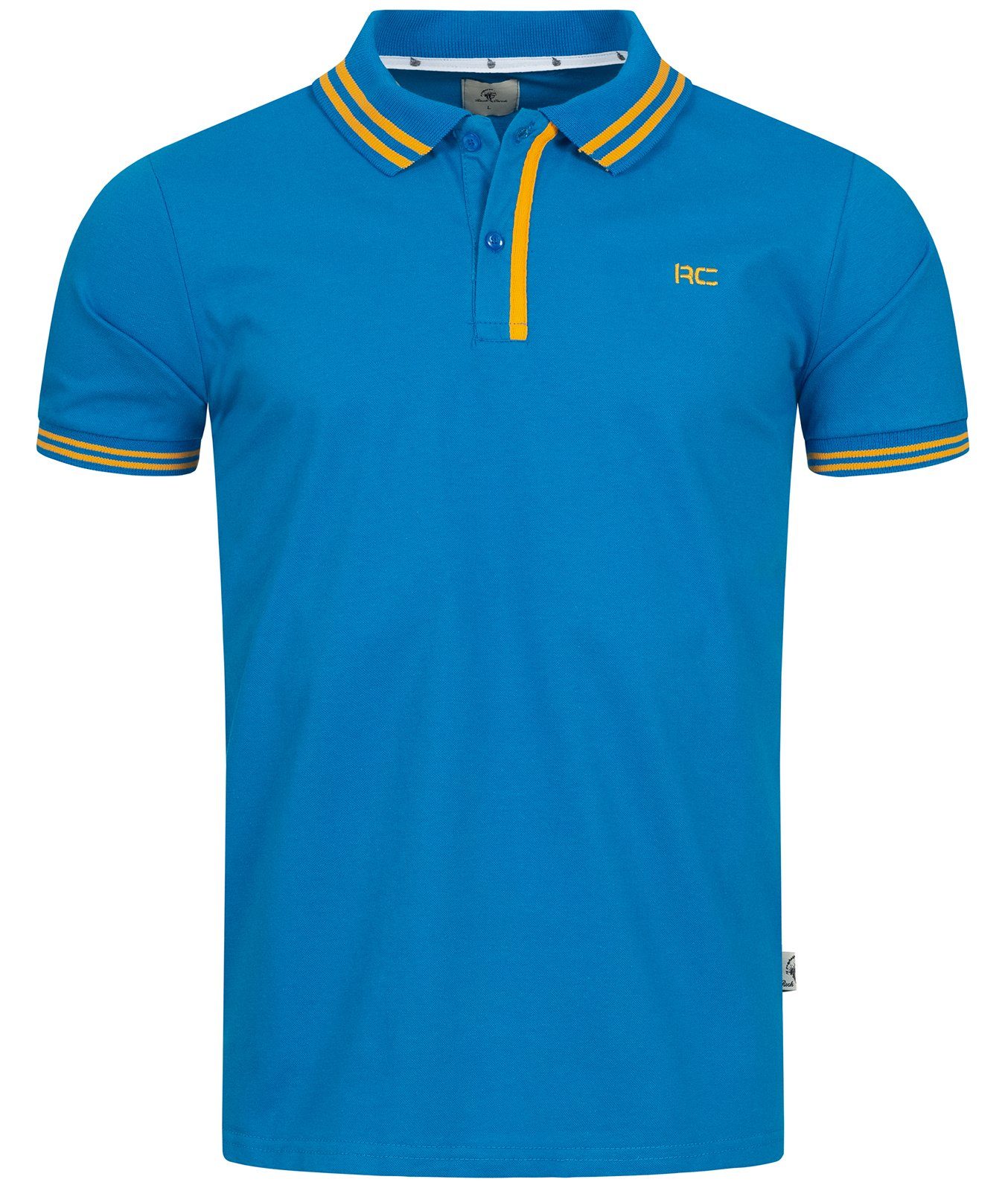 Rock Creek Poloshirt Herren T-Shirt mit Polokragen H-283 Blau