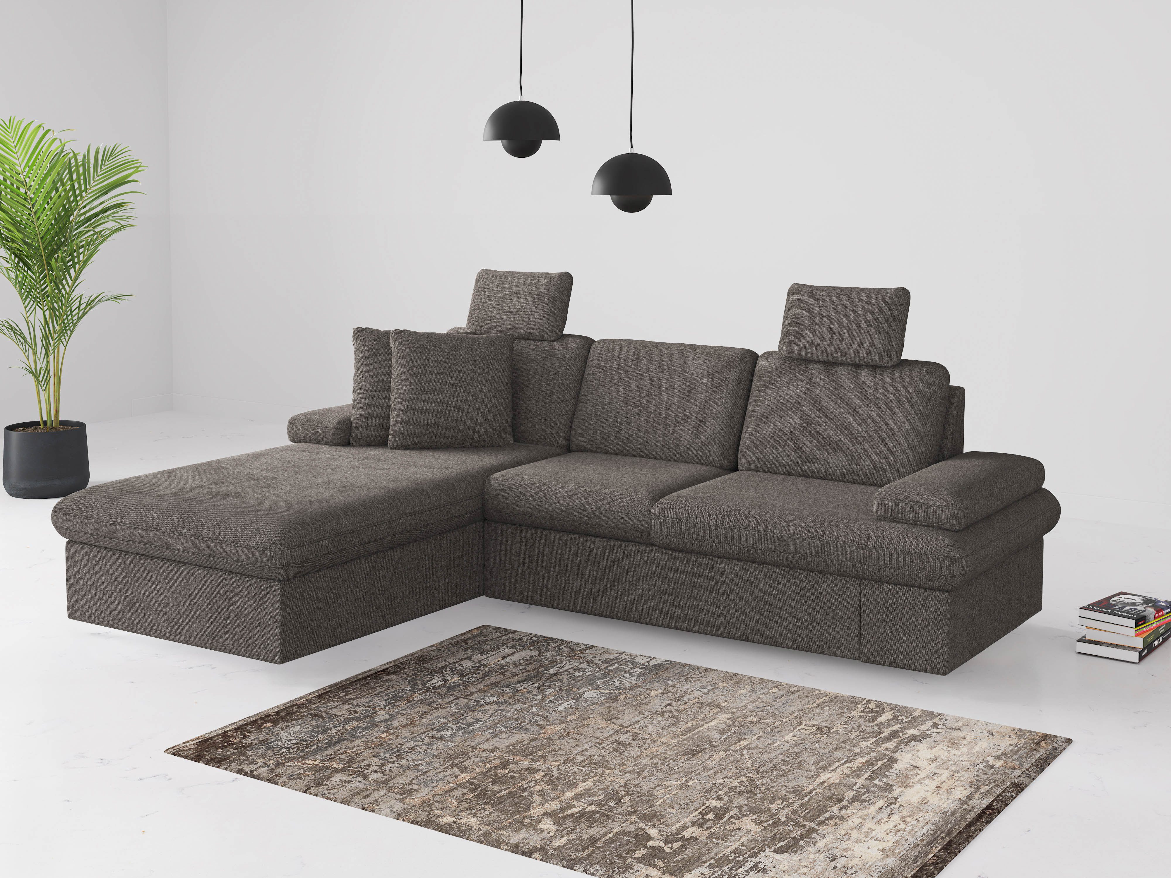 sit&more Ecksofa Moreno L-Form, B: 247 günstig online kaufen