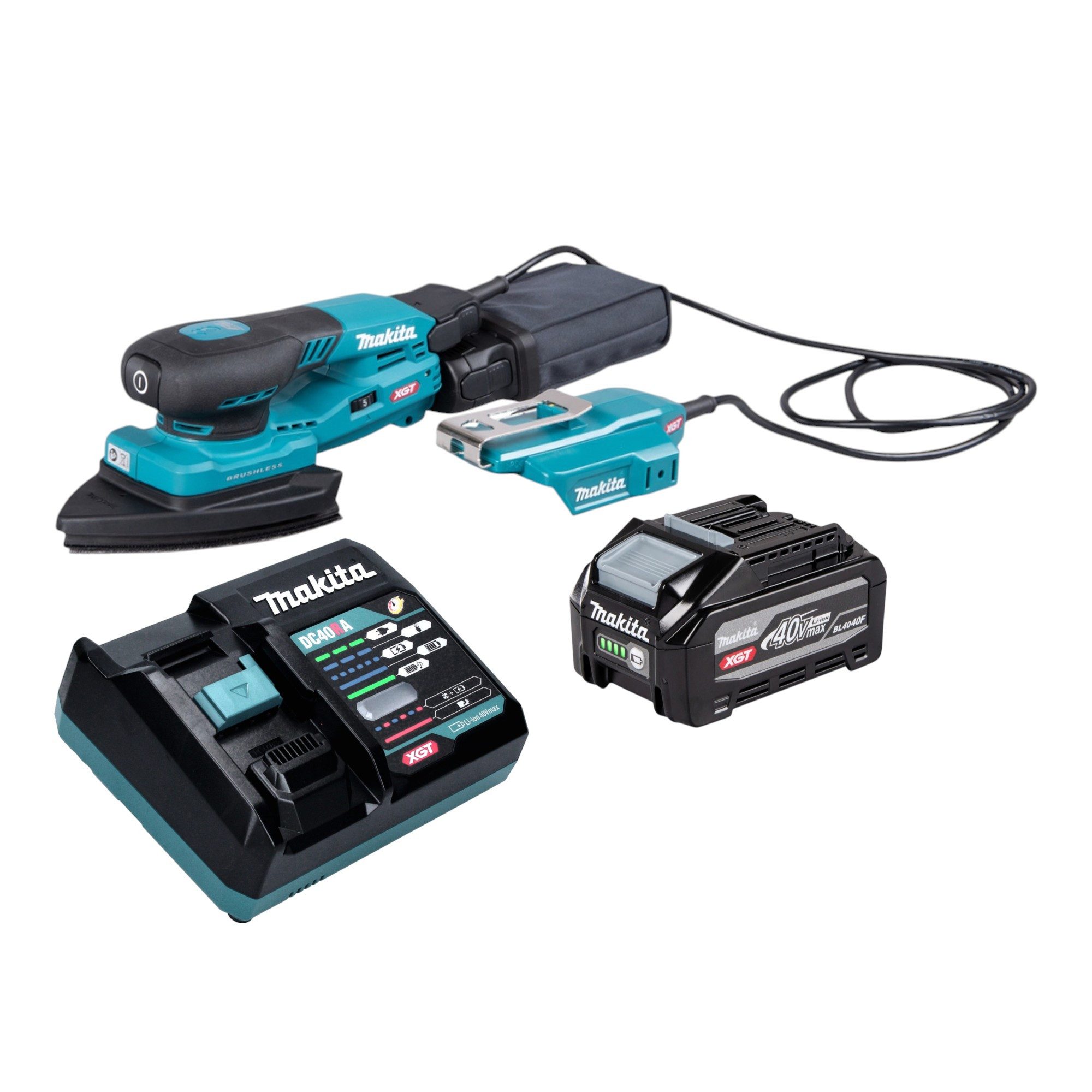 Makita Deltaschleifer BO 006 CGU101 Akku 40 V max. 100 x 150 mm 3,0 mm Hub Brushless