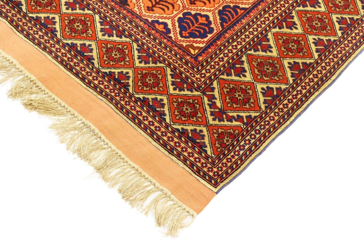 Orientteppich Afghan Mauri mm Trading, Handgeknüpfter 6 rechteckig, Nain Orientteppich, Höhe: 119x148
