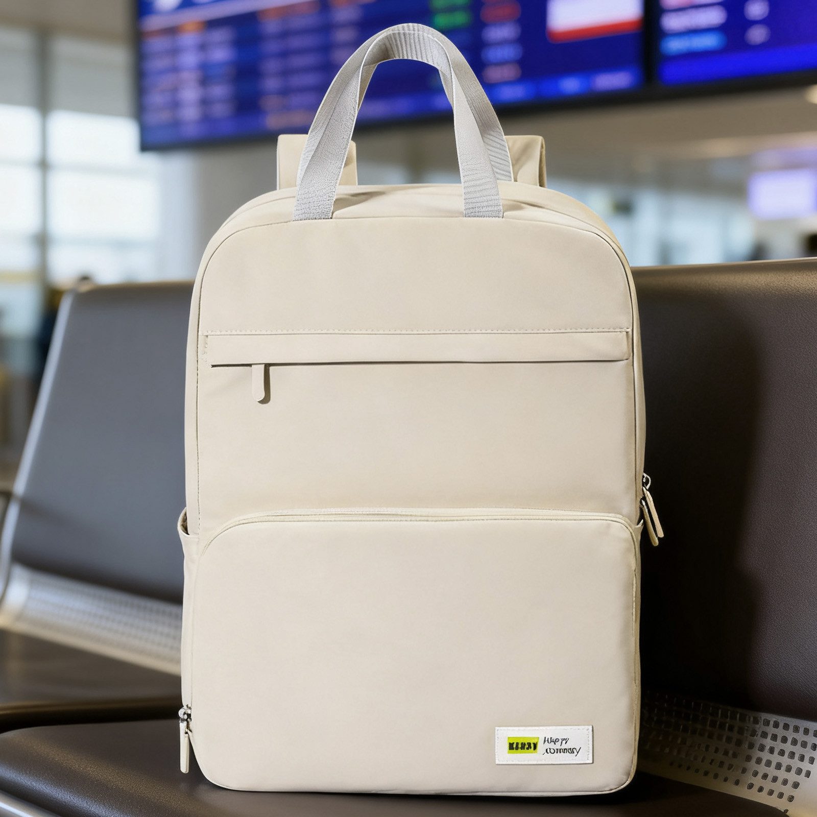 OKWISH Reiserucksack Faltbarer Rucksack Tagesrucksack Laptoptasche Wochenendtasche (mit Laptopfach mehreren Taschen, 1-tlg., 29×18×39 cm, wasserdichtem Nylon, Schultergurten, faltbare), ideal für Reisen Wandern Schule Alltag 14-Zoll kompatibel