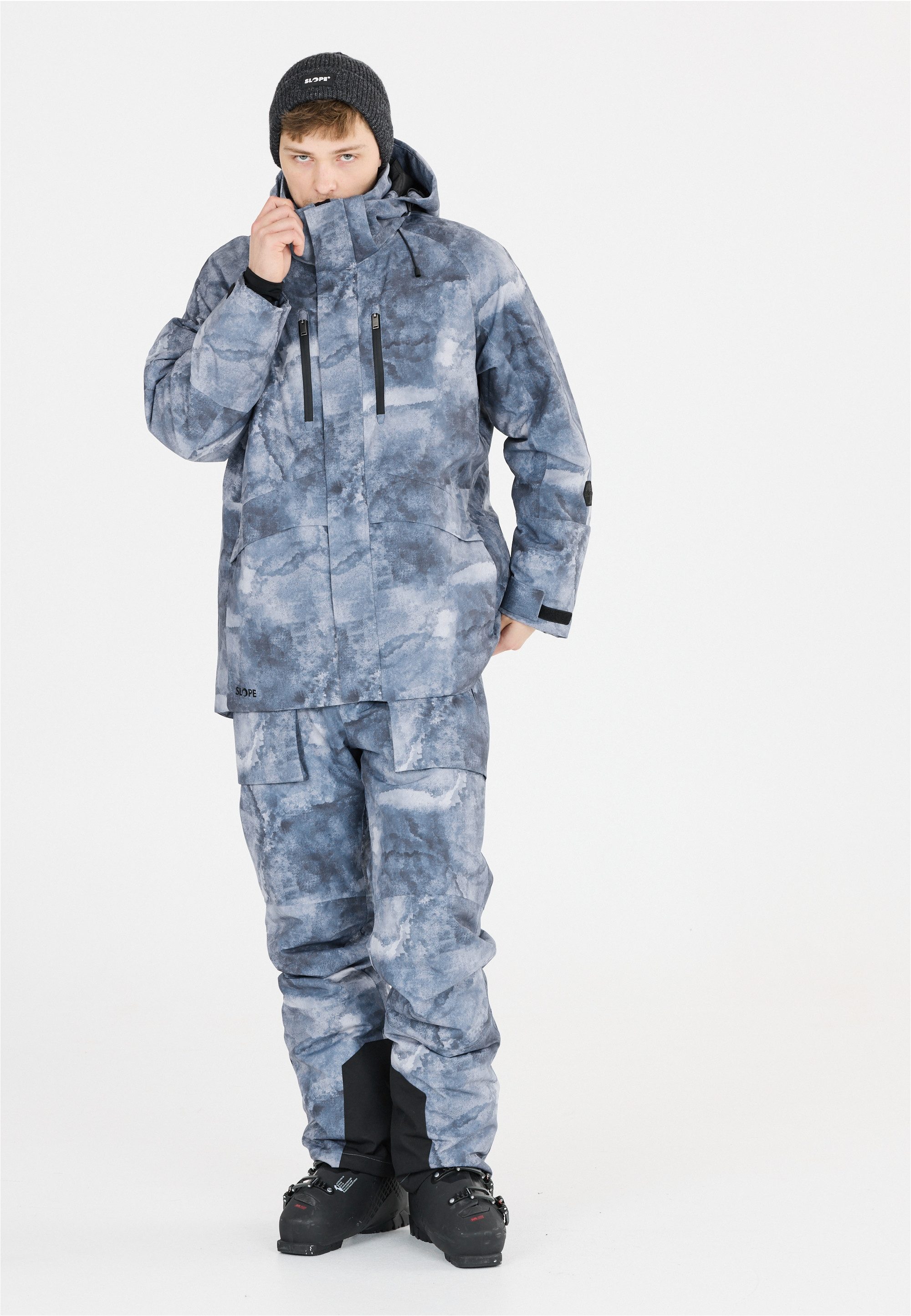 SLOPE Skijacke Kenai (1-St) Mit coolem Print und wetterfesten Eigenschaften günstig online kaufen