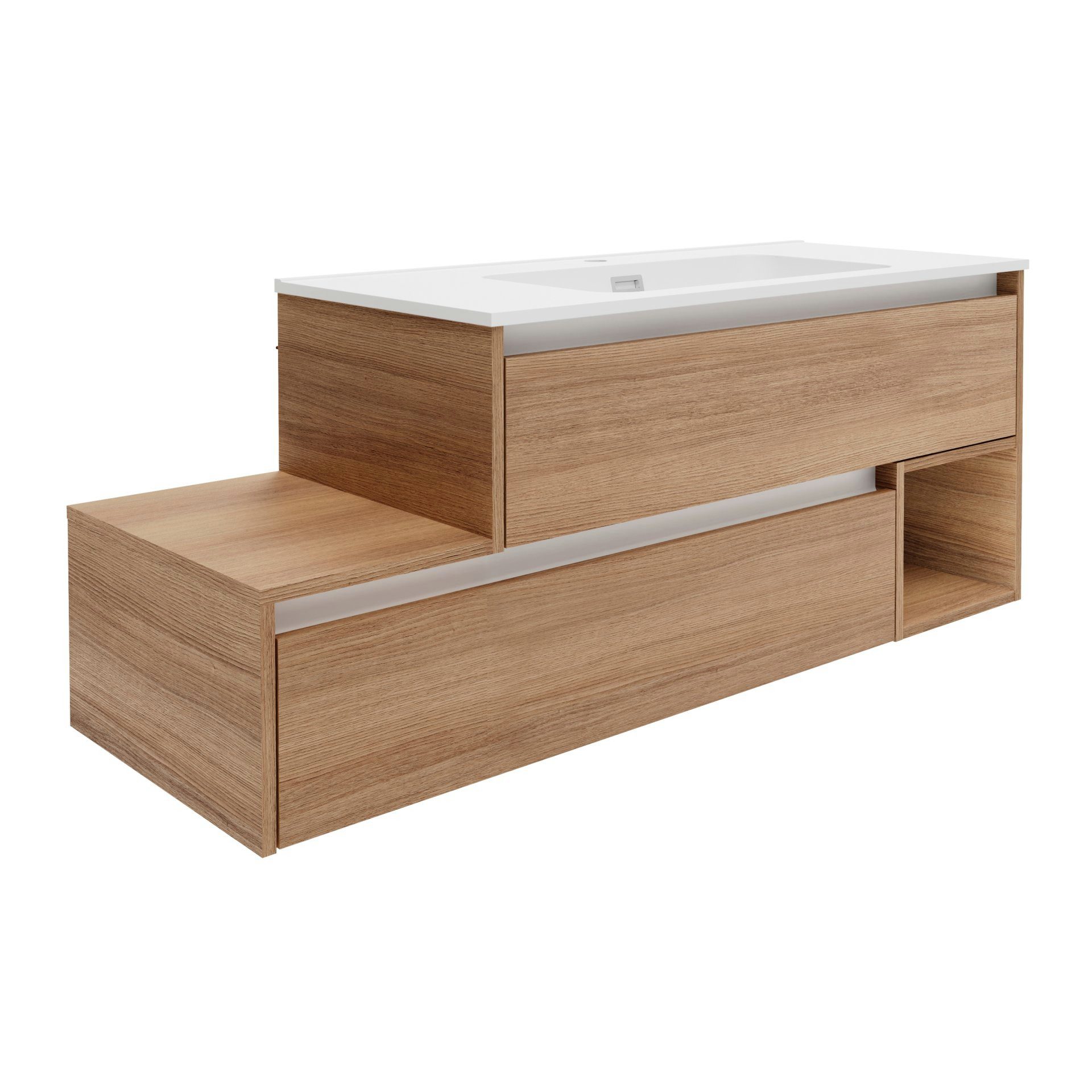 FACKELMANN Waschbeckenunterschrank VITA L-Waschtisch-Unterschrank
