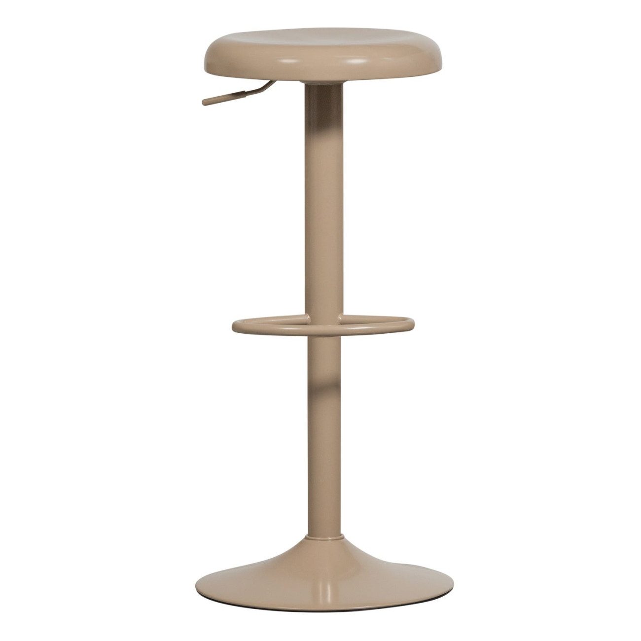 WOOOD Barhocker Isaac aus Metall, Sand günstig online kaufen