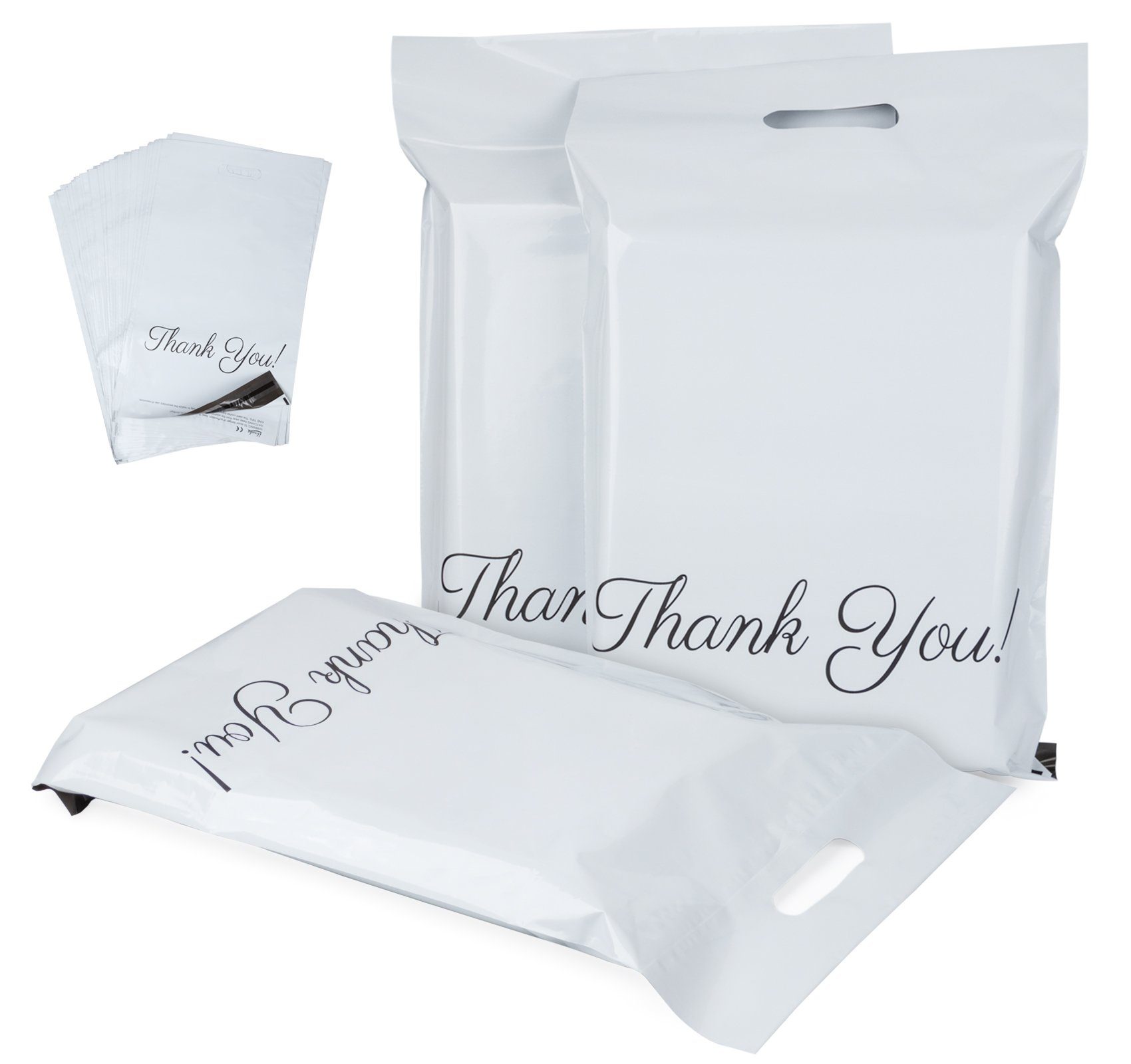 Homewit Beuteltasche Versandbeutel Plastik Versandtaschen, Selbstklebend  und blickdicht (Packung, 60-tlg., 30x45cm), Versandtüten aus Plastik für  Kleidung und Textilien