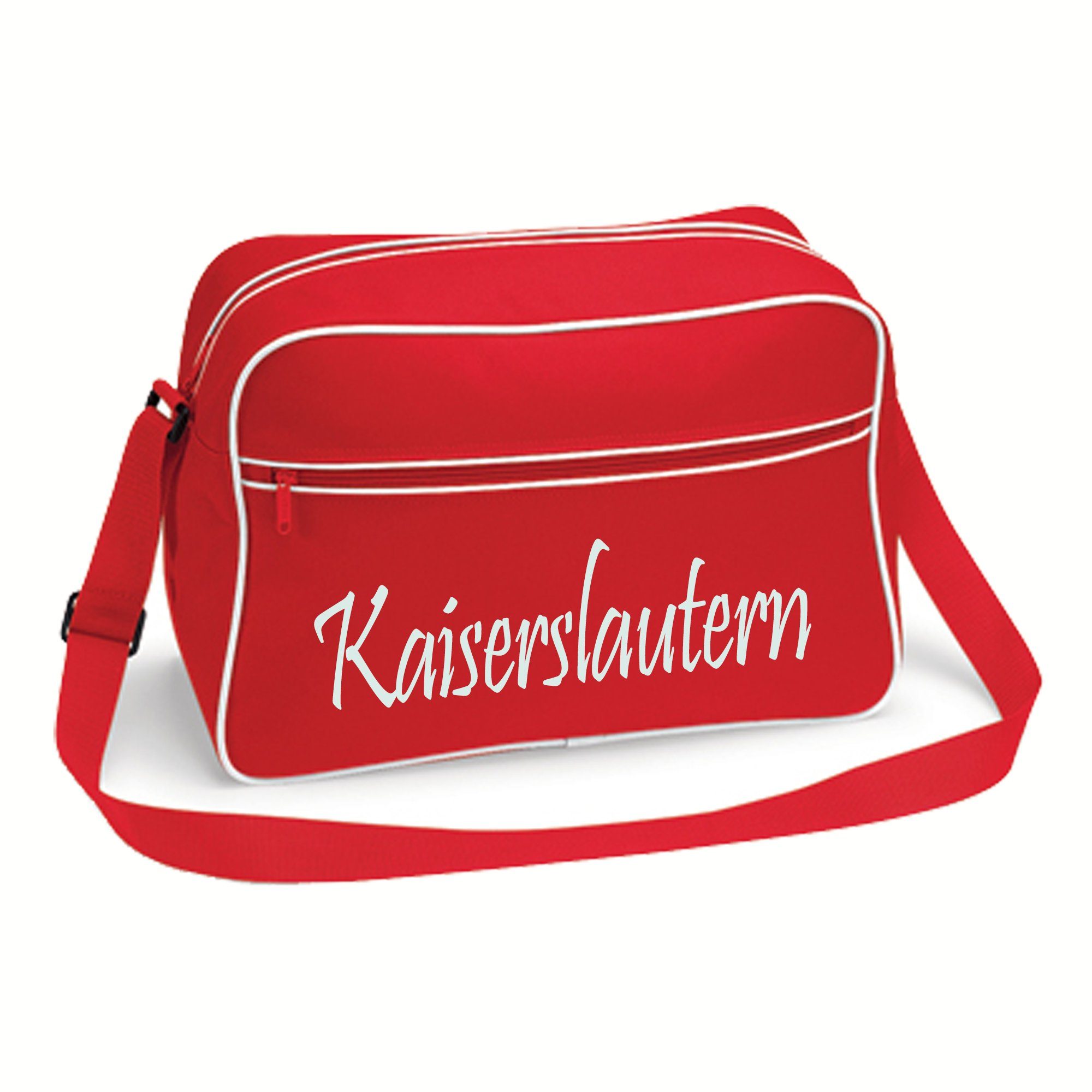 multifanshop Schultertasche Kaiserslautern - Schriftzug - Tasche günstig online kaufen
