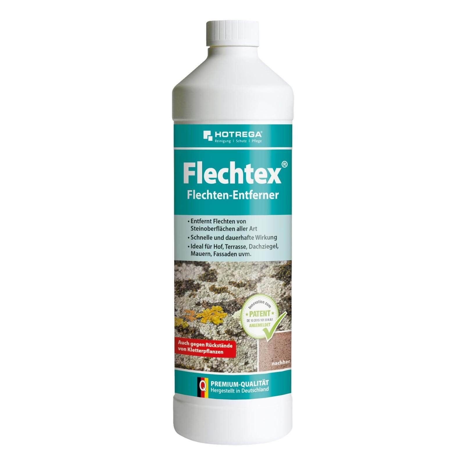 HOTREGA® Flechtex Flechten Entferner Очиститель камня Flechtenentferner Algen 1L Средство для удаления зелени