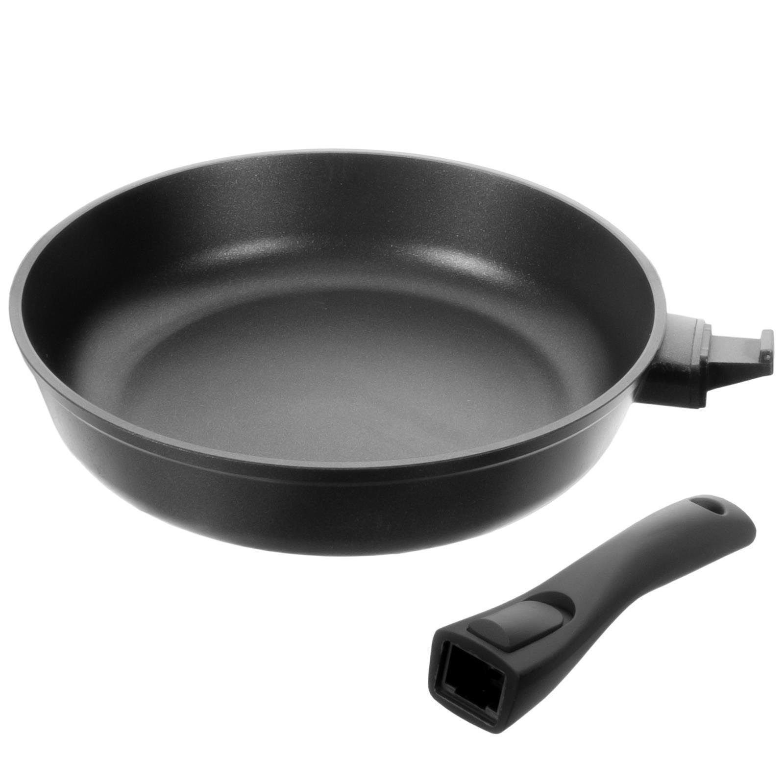 BIOL Bratpfanne Bratpfanne 24 cm Universalpfanne Induktion, Aluminium (Antihaftbeschichtung, Induktionsgeeignet)