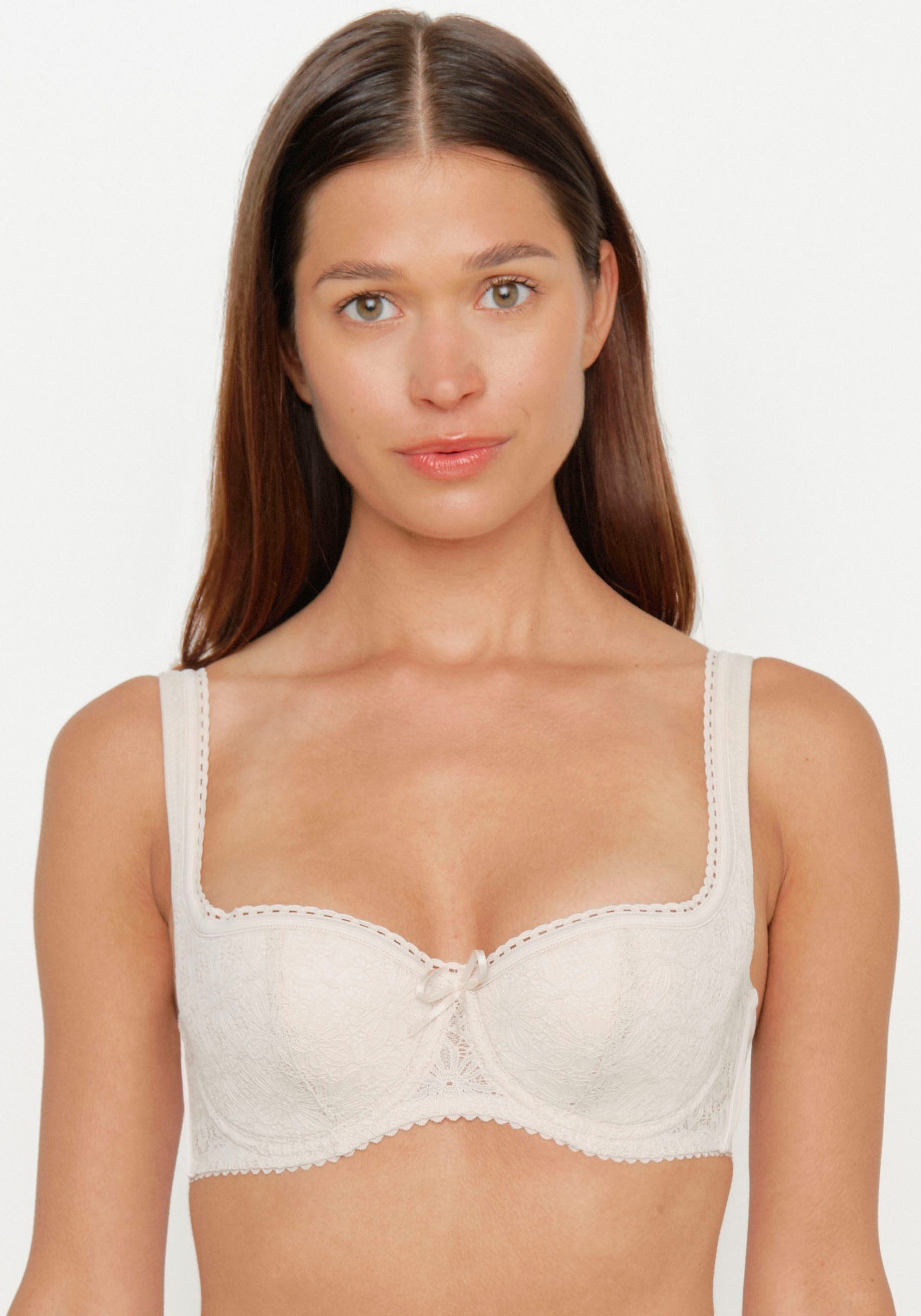 Susa Dirndl-BH Wiesn Zauber Soft-Cups, Spitze, mit Bügel, Stäbchen in der Seitennaht