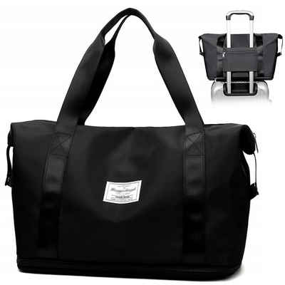 Bedee Reisetasche Sporttasche Reisetasche Damen Sporttasche (Faltbare Reisetasche mit großer Kapazität, 1-tlg., mit Reißverschlus), für Handgepäck Tasche Weekender Bag Schwimmtasche Travel Bag