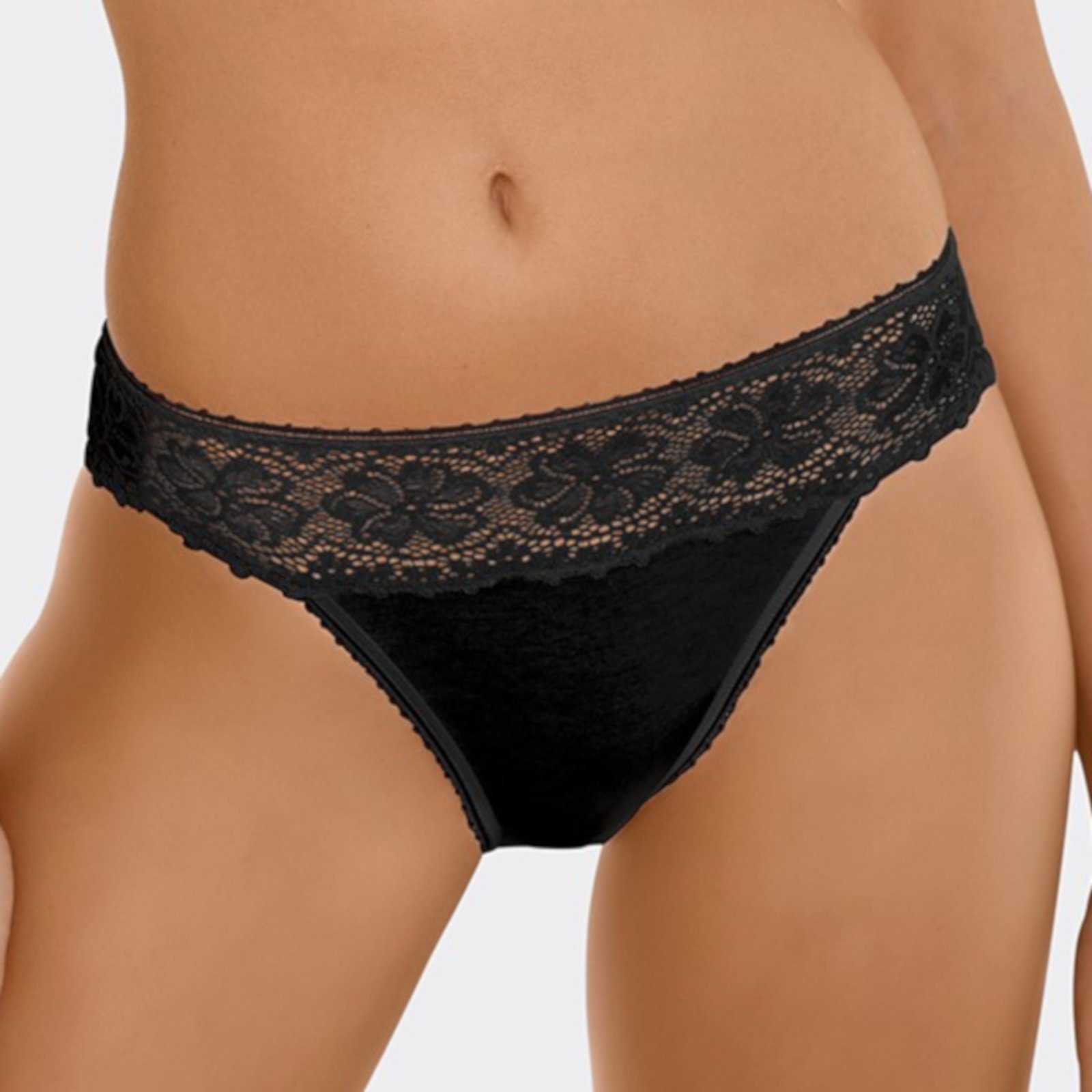 Slip Nina von C. Millefleurs Jazzpant (40 Schwarz)