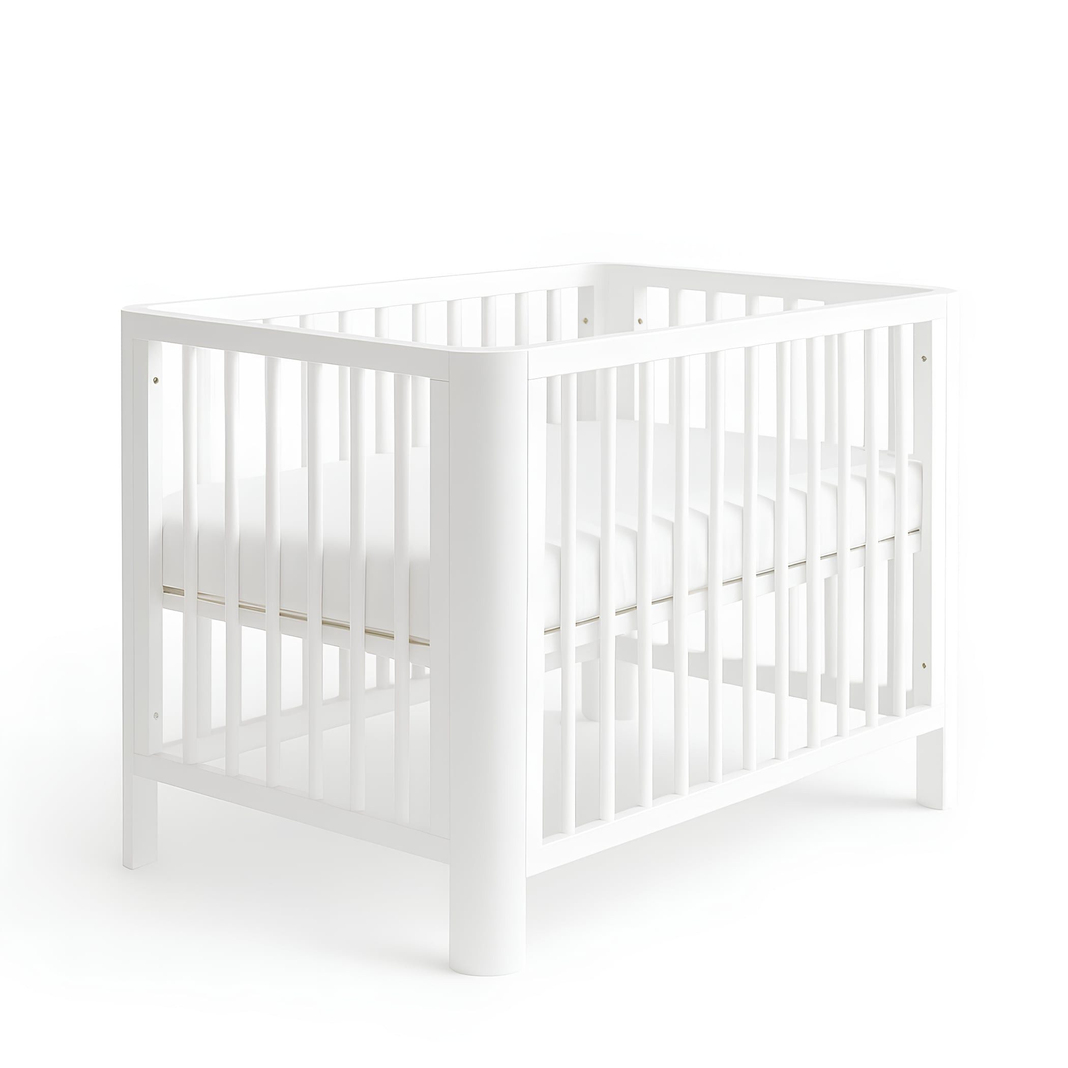 Baby-Delux Babybett Lio Schutzgitter umbaubar, Kinderbett 60x120 weiß Barri günstig online kaufen