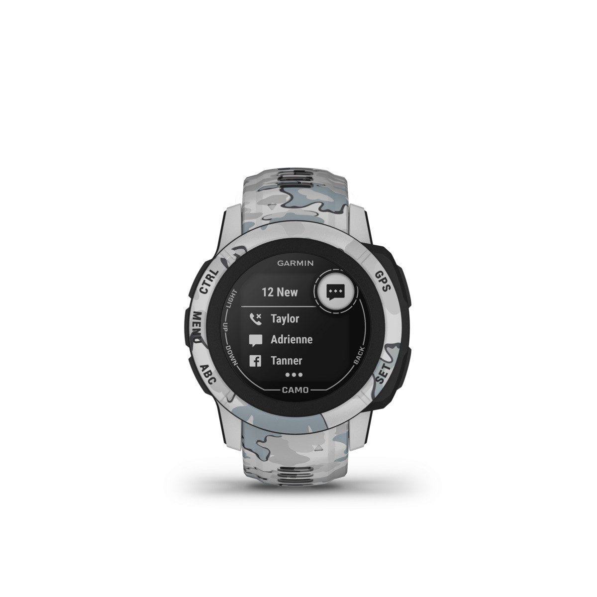 Garmin INSTINCT 2S CAMO EDITION Camouflage Grau Smartwatch